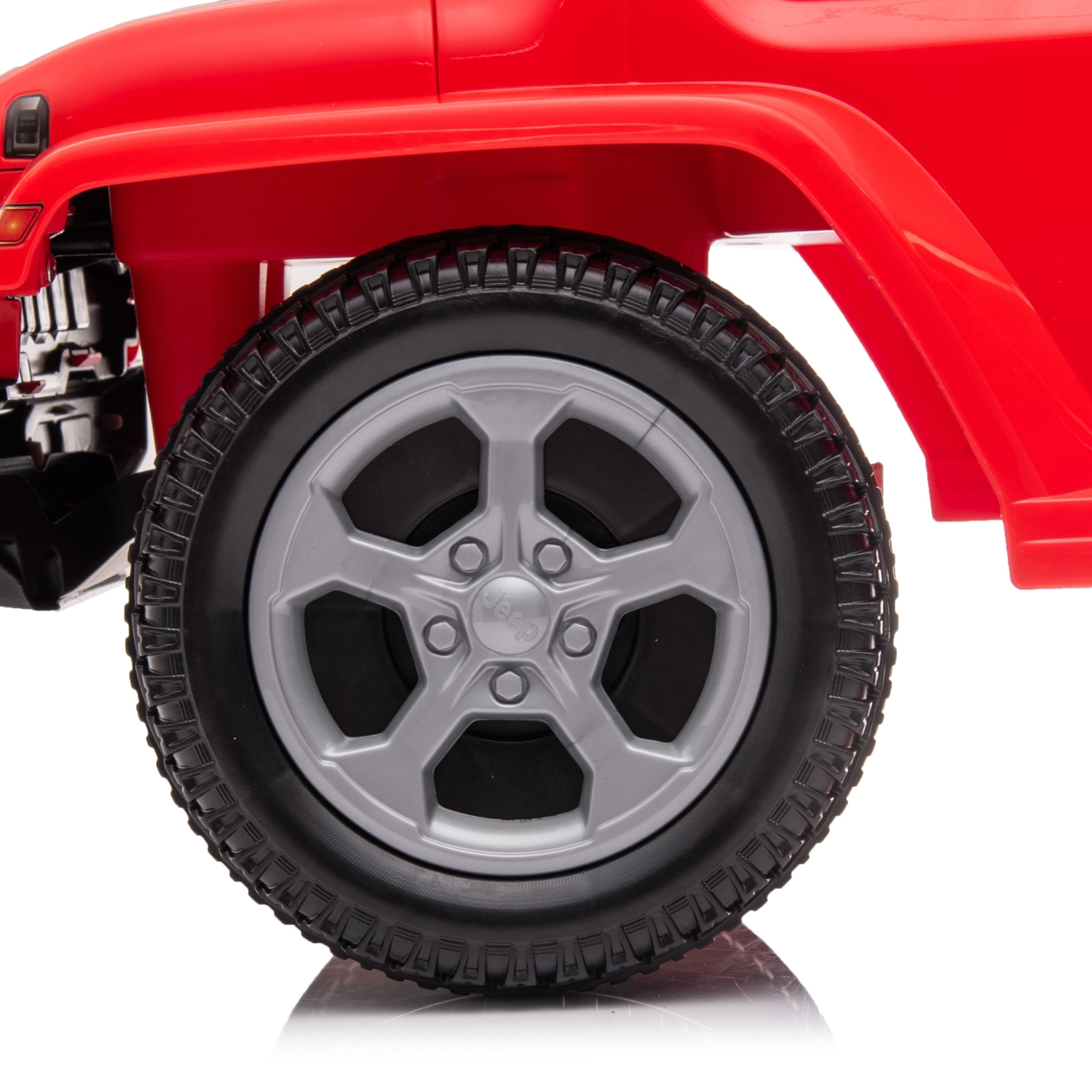 Jeep Rubicon Toddler Ride-On: Foot to Floor, Engine Sounds, Storage, Safe for 1-3yrs.