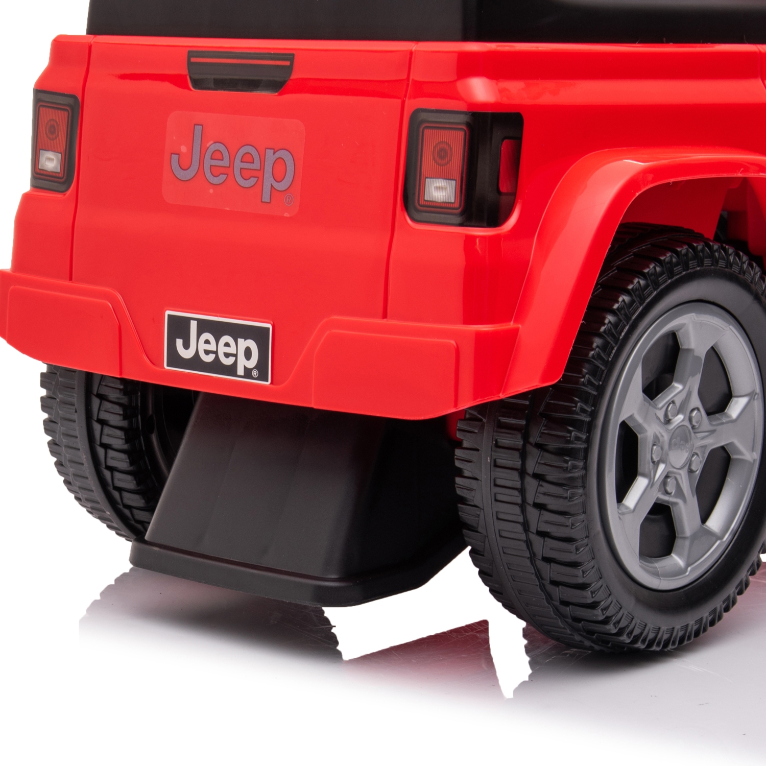 Jeep Rubicon Toddler Ride-On: Foot to Floor, Engine Sounds, Storage, Safe for 1-3yrs.