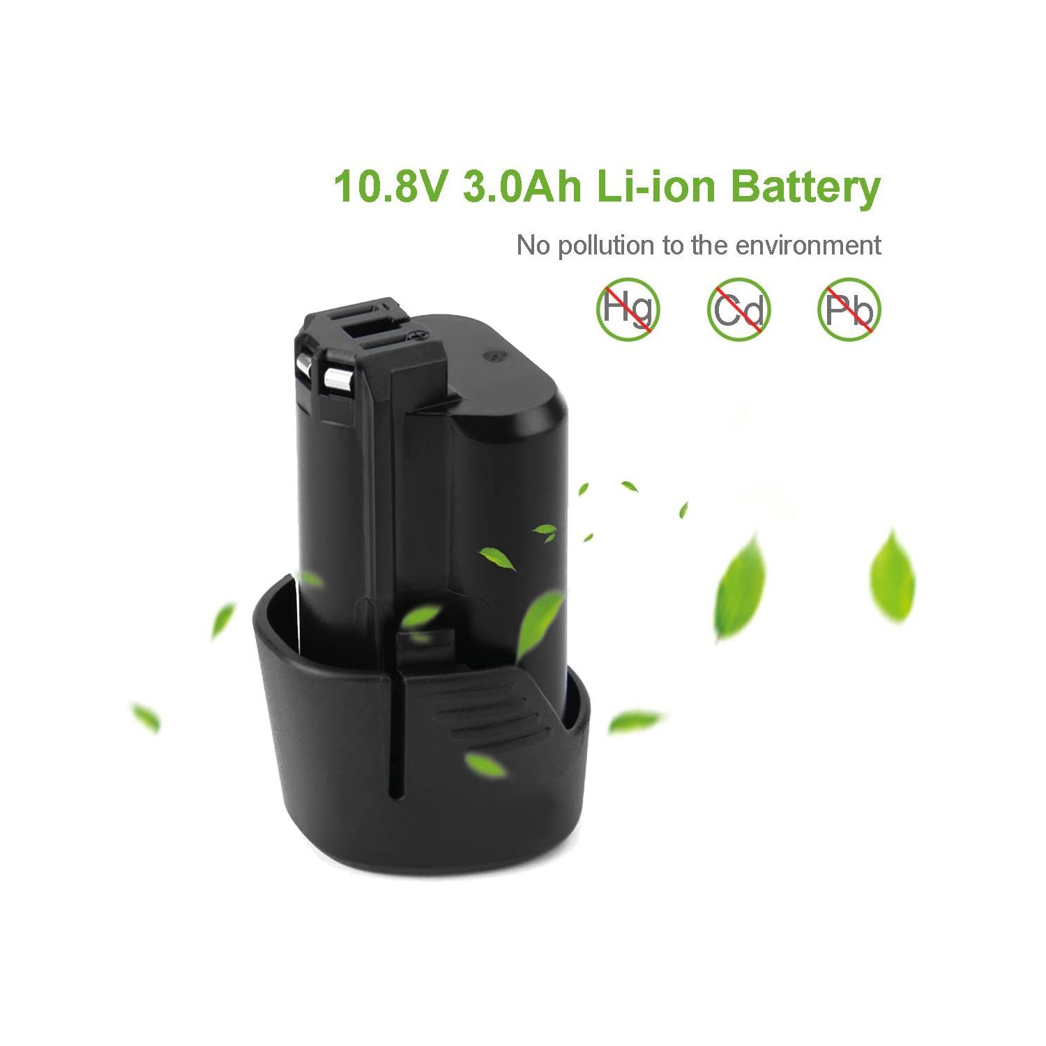 BL1013 10.8 Volt 3.0Ah Lithium Ion Battery ,Environment Safe ,lighter than Ni-CD battery