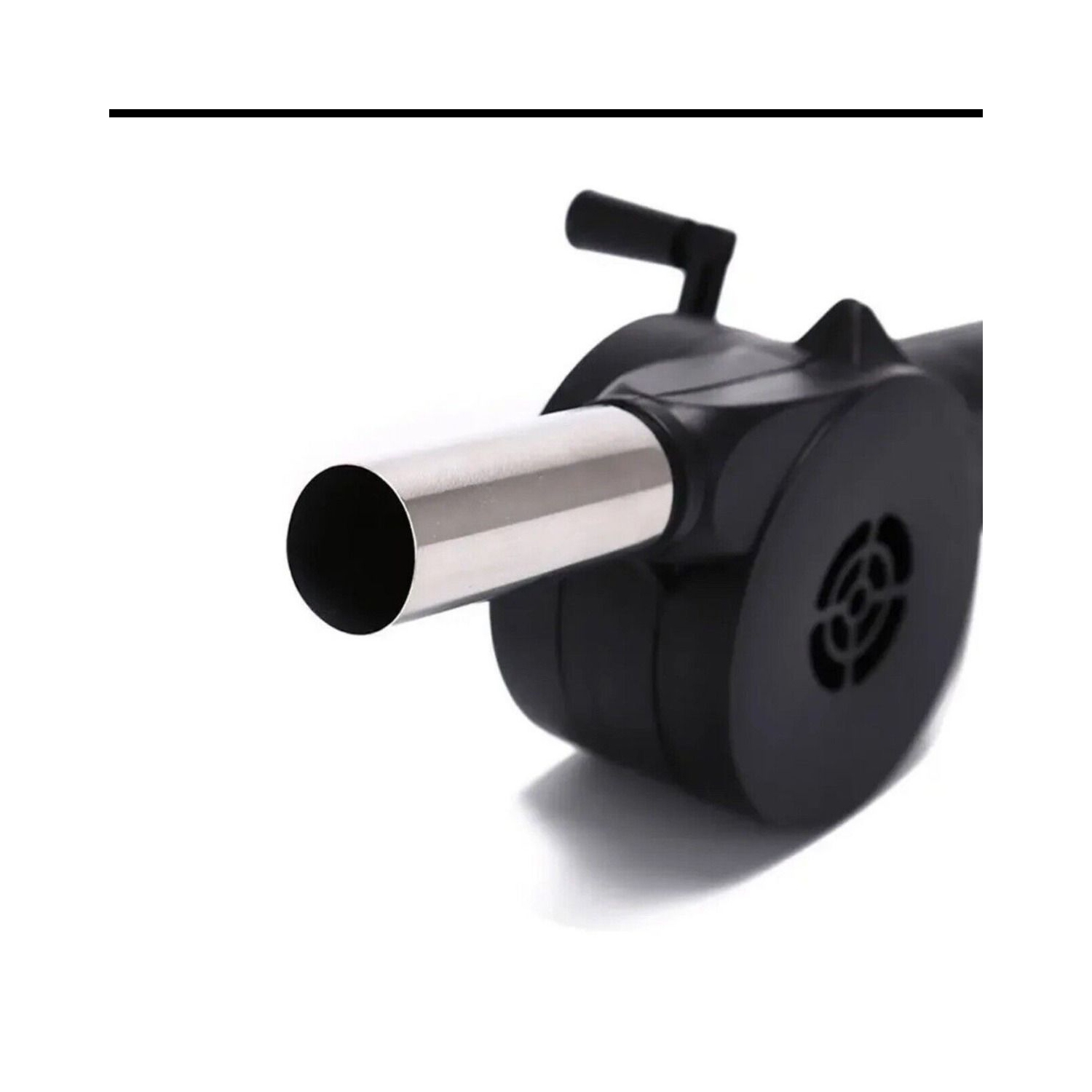 Portable Hand-Operated Blower BBQ Hand Crank Air Blower Fan for Charcoal Grill BBQ Campfire Fireplace for BBQ Picnic Outdoor Camping Charcoal