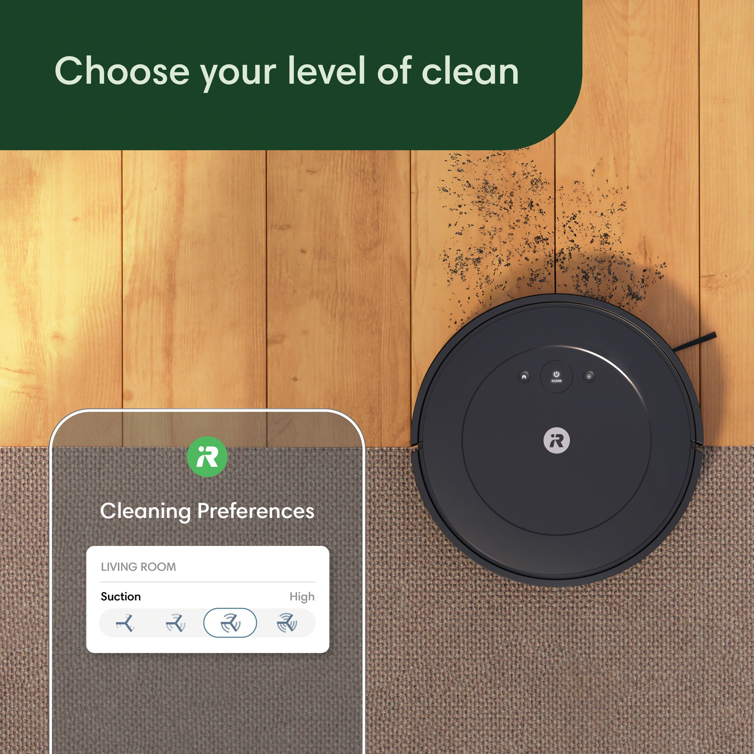 Aspirateur robot Roomba Vac 2 Essential d'iRobot avec station de vidange AutoEmpty