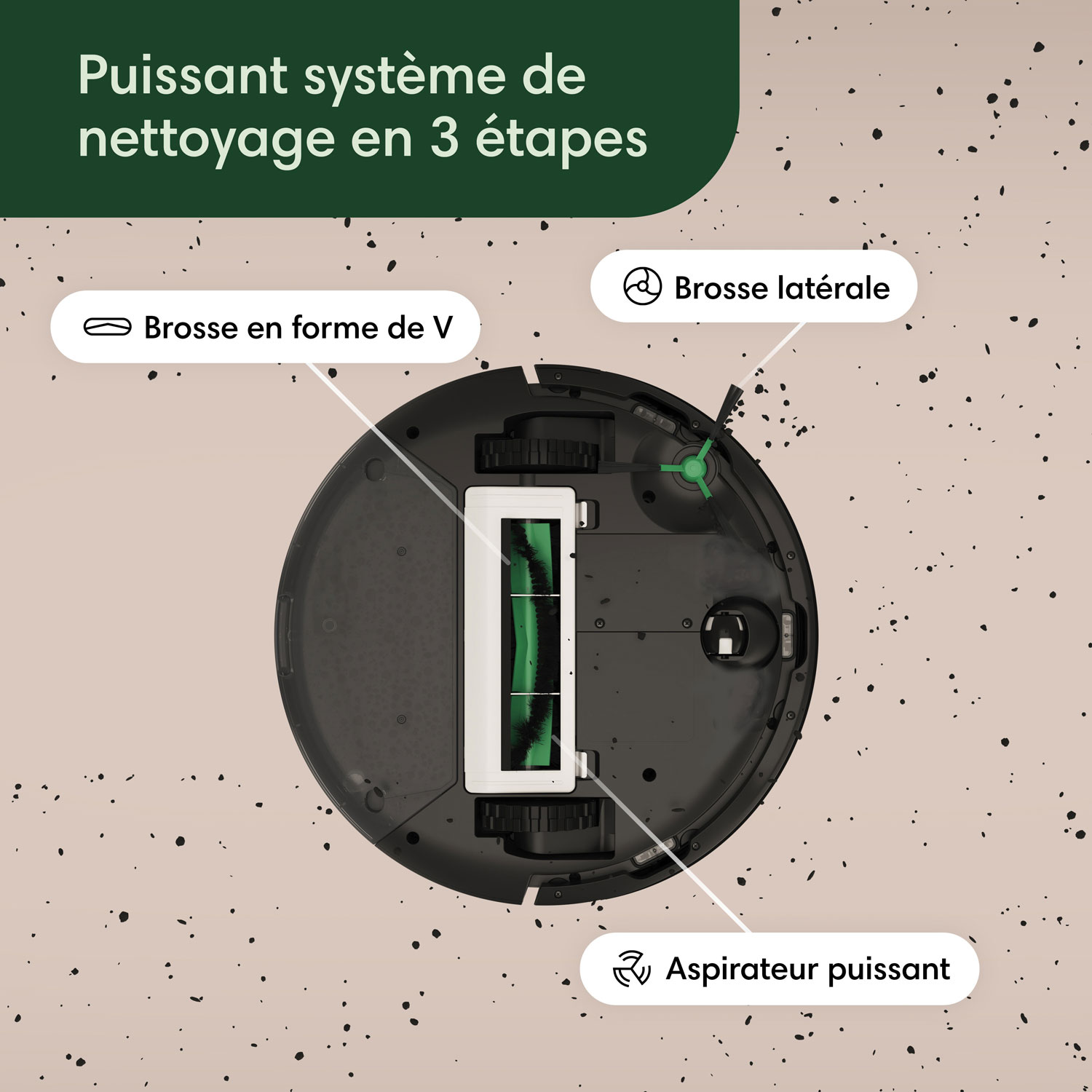Aspirateur robot Roomba Vac 2 Essential d'iRobot avec station de vidange AutoEmpty