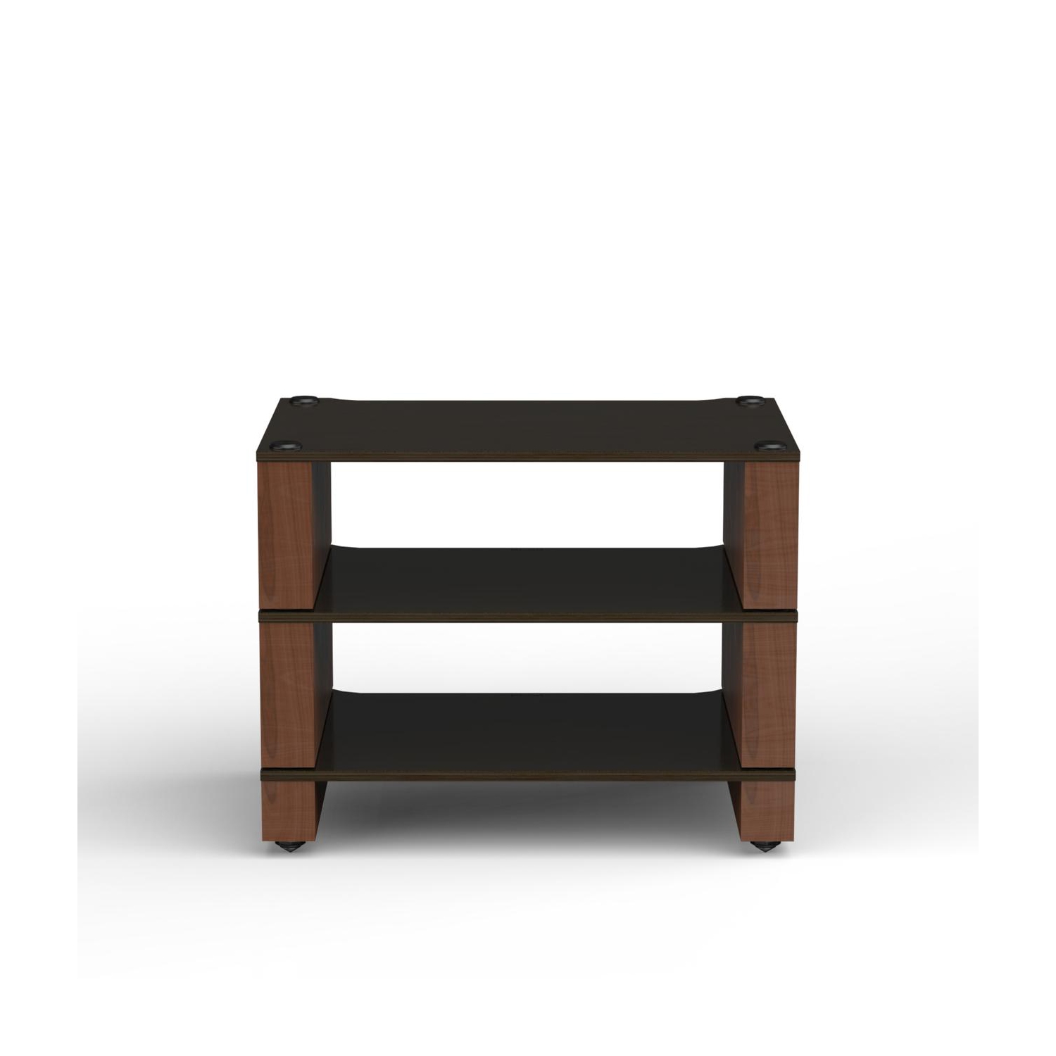 BLOK Stax 2G - 3-Shelf Collection, Natural Walnut/Black Ash