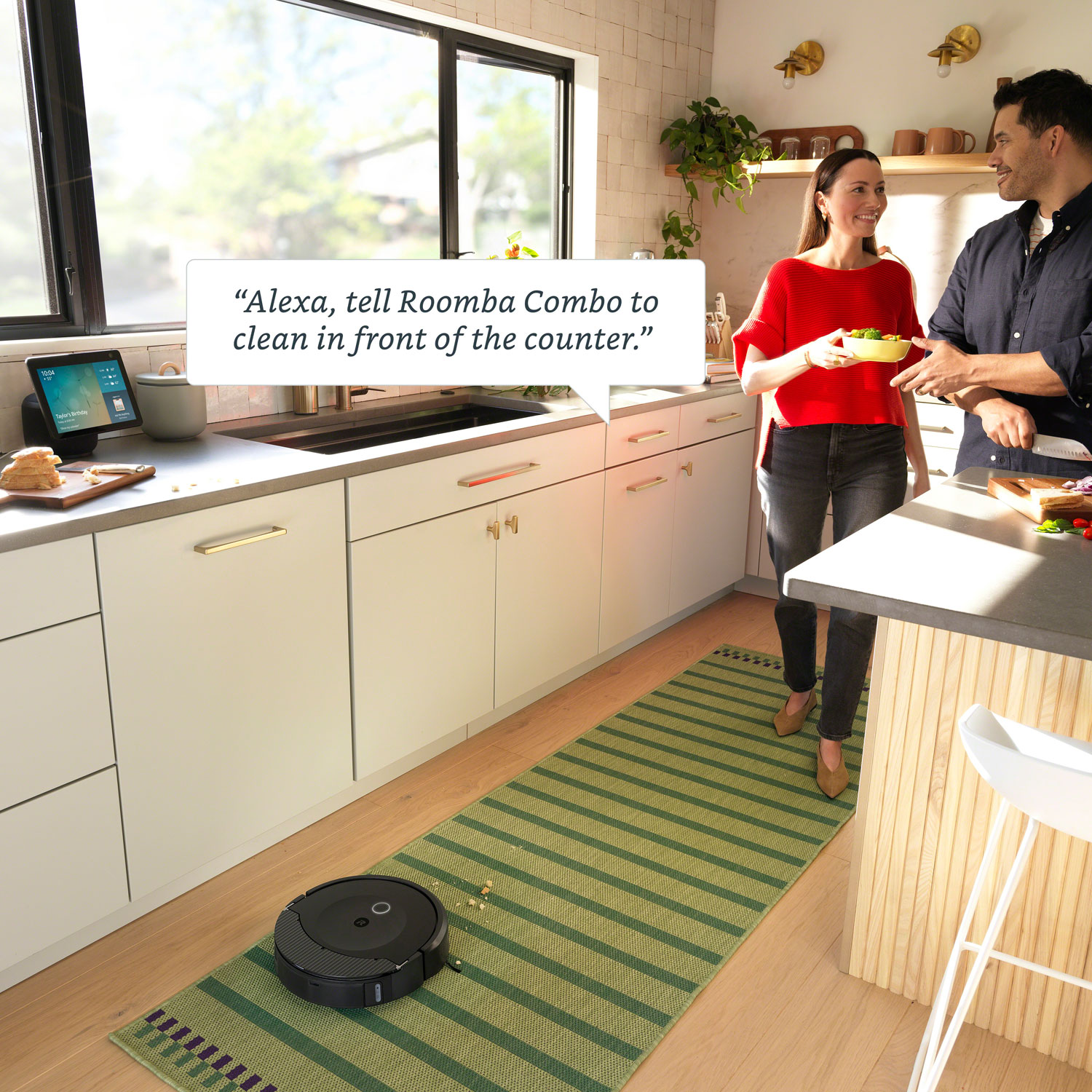 Aspirateur robot Roomba Combo 10 Max et station d'accueil AutoWash d'iRobot - Noir