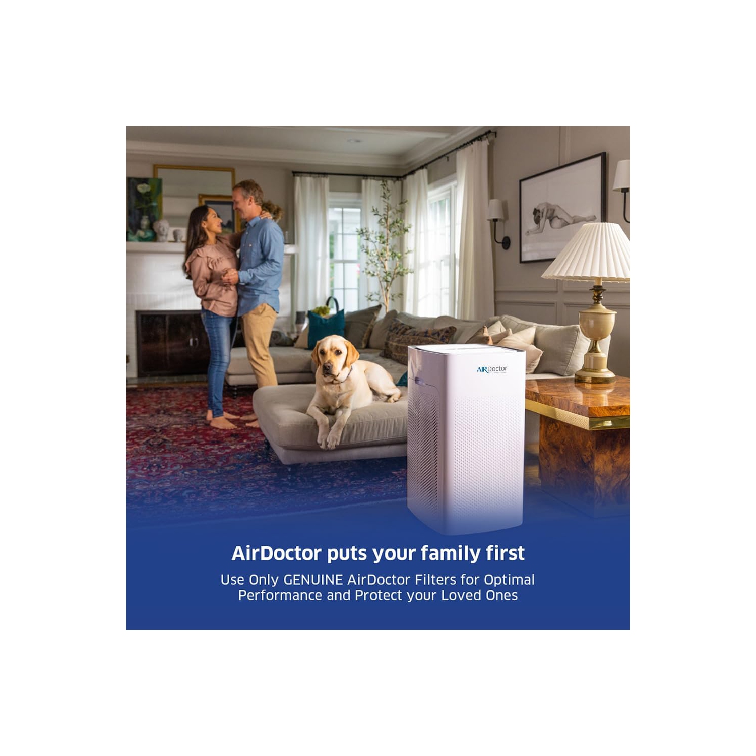 AIRDOCTOR AD5000 / AD5500 CONVIENT AUX DEUX MODÈLES. Filtre UltraHEPA de rechange pour purificateur d'air 4-en-1 Air Doctor