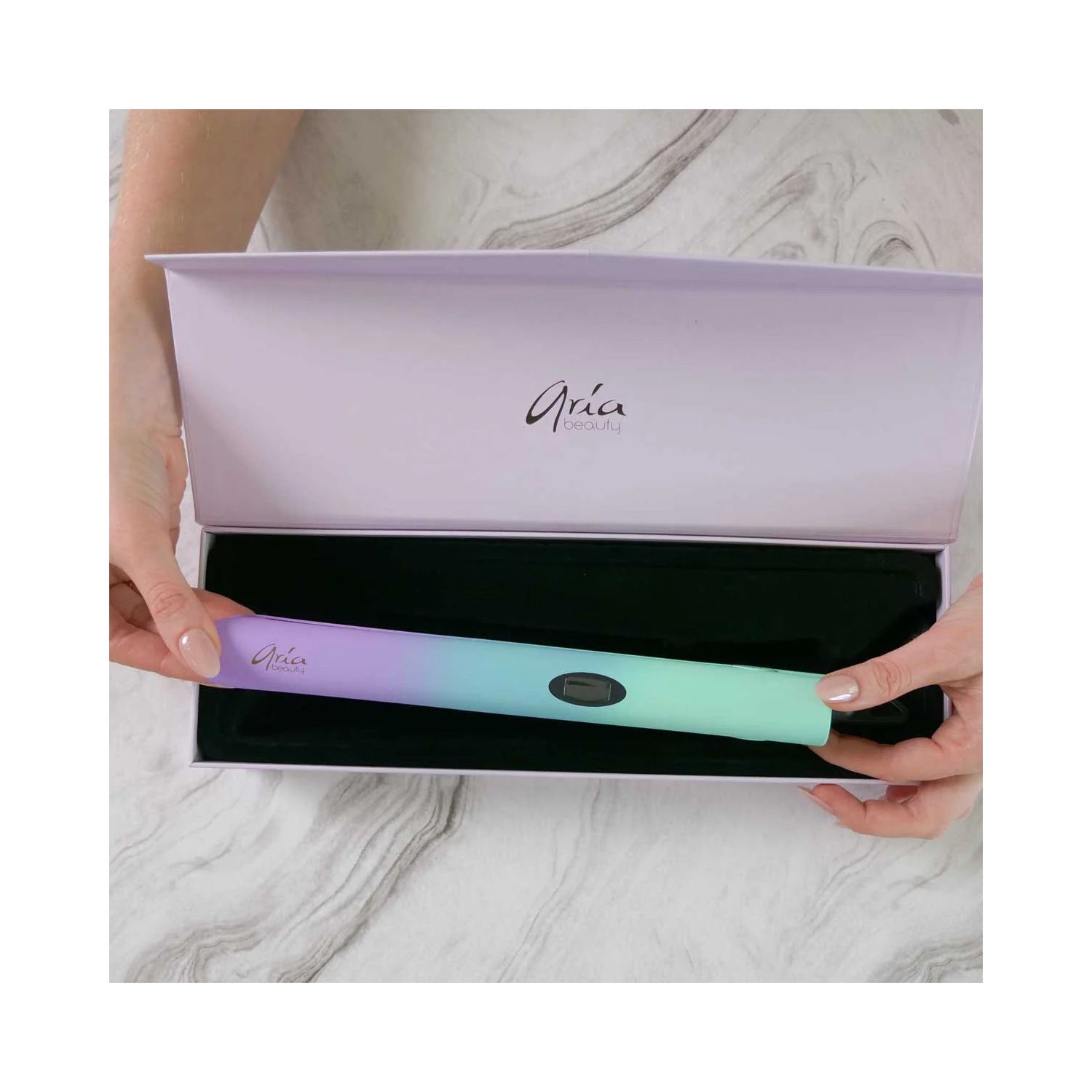 Aria Beauty - 1'' Ultra Sleek Ombre Digital Hair Straightener