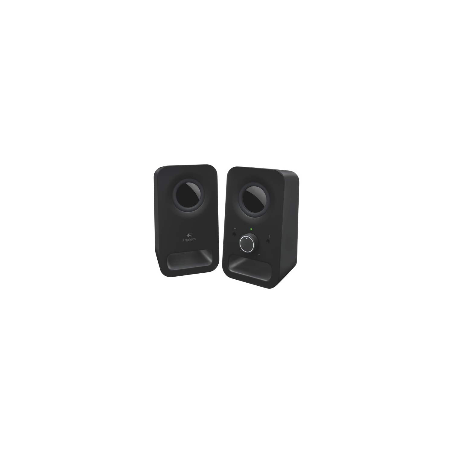 Refurbished (Excellent) - Logitech Z150 2.0 Channel Computer Speaker System - Black