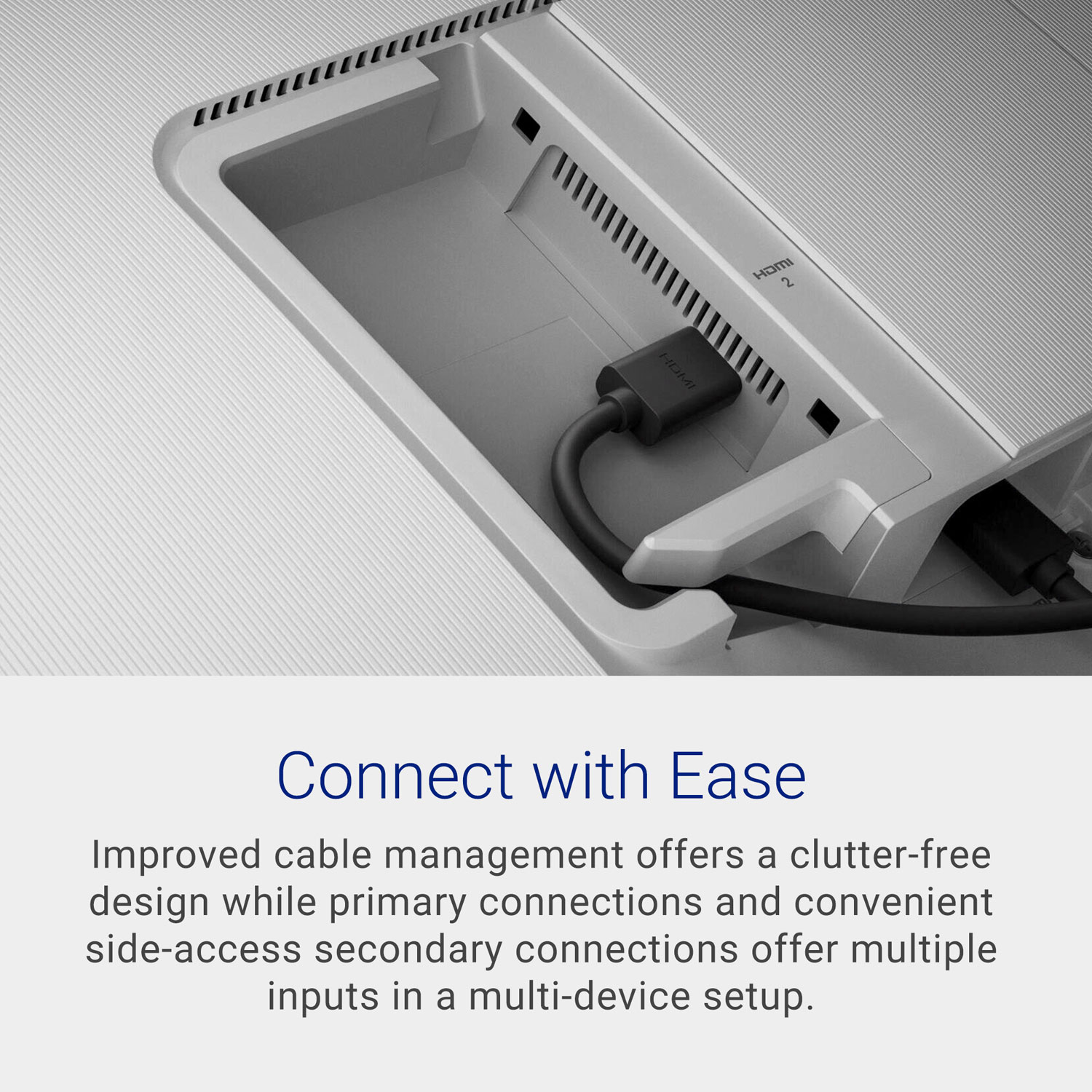 Dell 27" FHD 100Hz 8ms GTG IPS LED Monitor - Grey