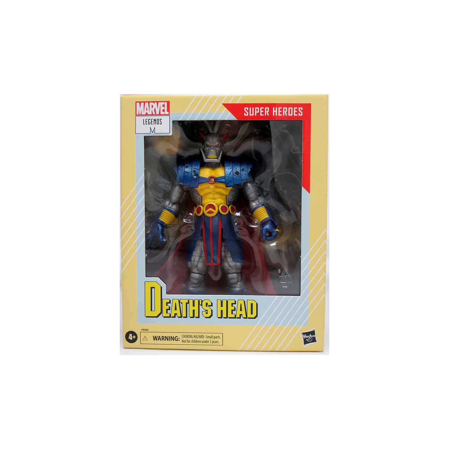 Figurine d'action de luxe exclusive de 6 po de Marvel Legends - Death's Head SDCC