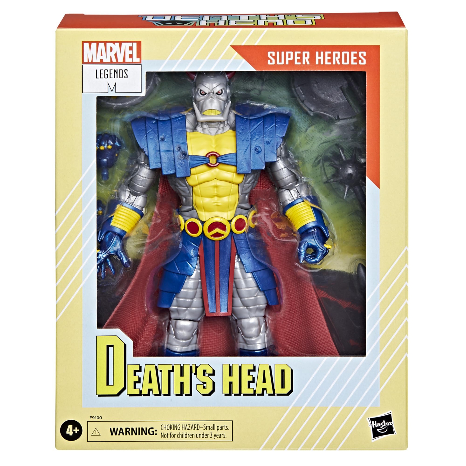 Figurine d'action de luxe exclusive de 6 po de Marvel Legends - Death's Head SDCC
