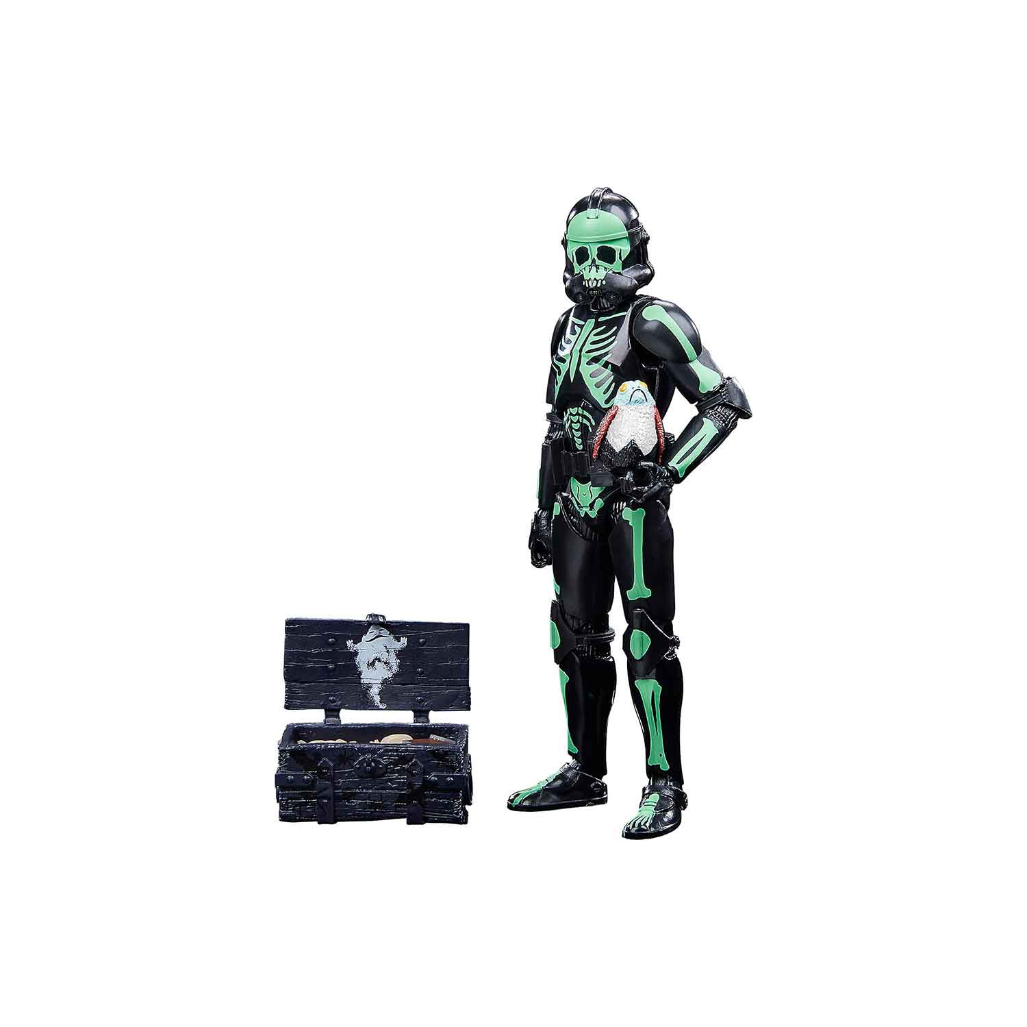 Star Wars The Black Series, figurine articulée de 6 po, soldat clone et Porg