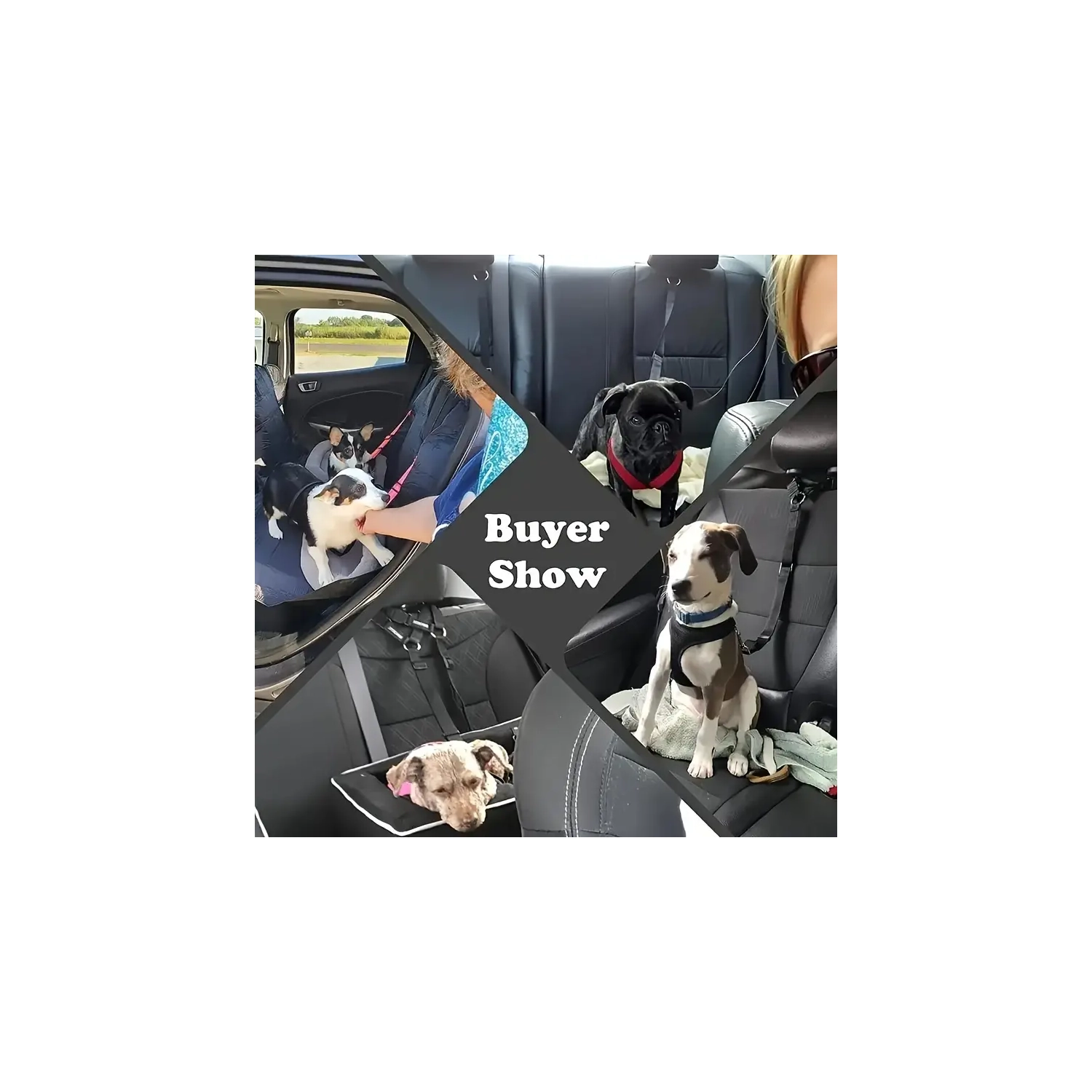 BELT POUR CHOIX – Noir – Grandes courroies réfléchissantes KL-011