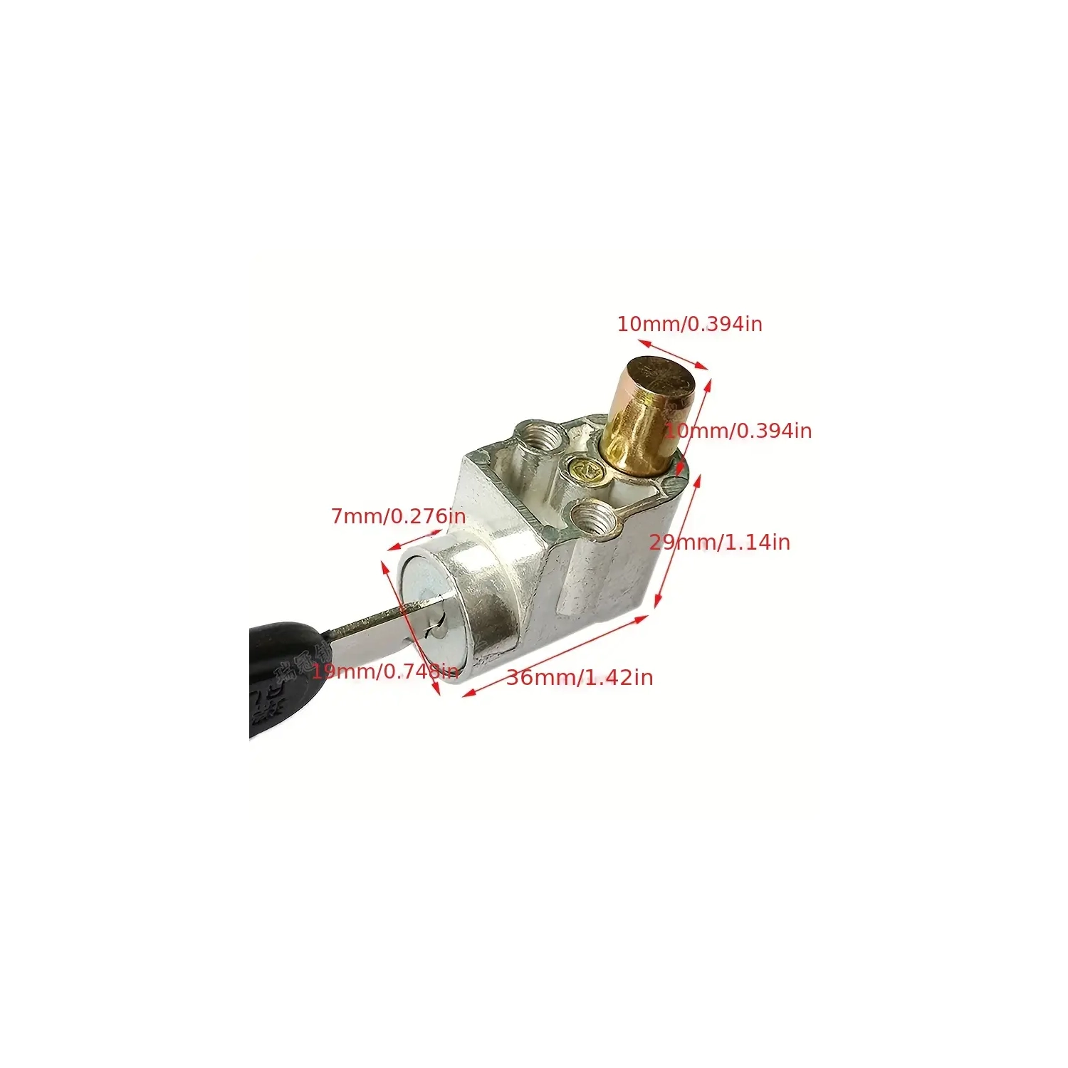 Verrou antivol serrure à tête batte voiture électrique Boîtier de batterie verrouiller le boîtier de batterie du véhicule