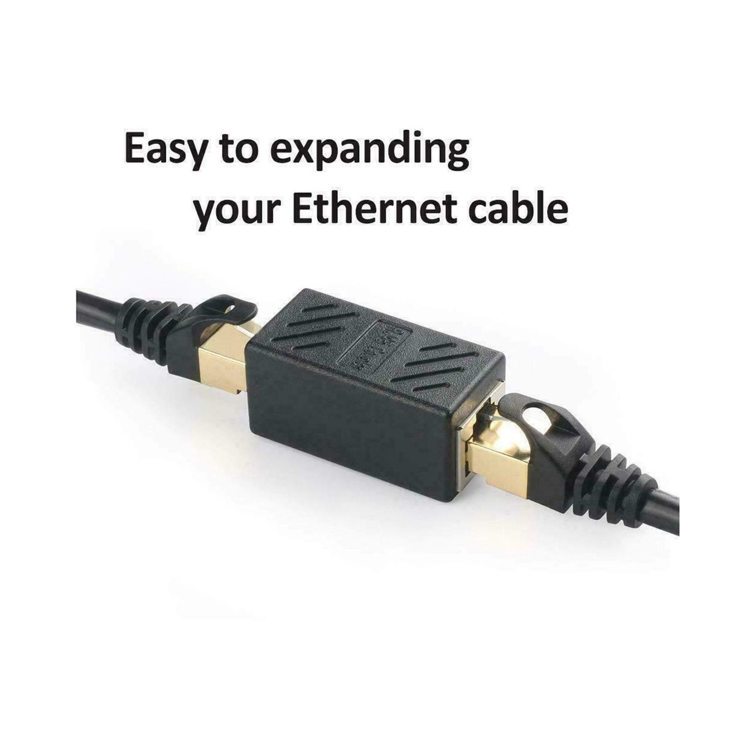 Coupleur RJ45 blindé robuste et durable, connecteur d'adaptateur de jonction LAN d'extension de câble Ethernet, connecteur d'extension LAN femelle à