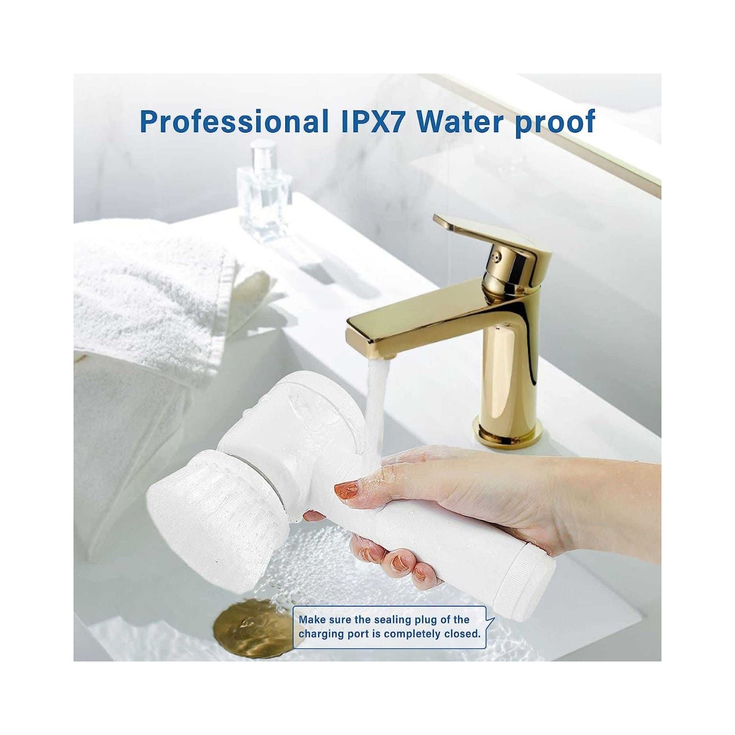 Multi-Functional Electric Cleaning Brush 5 in 1 Magic Power Scrubber Household Cleaning Tools Spin Scrubber with 3 Brush Heads, Buffer Polisher, for