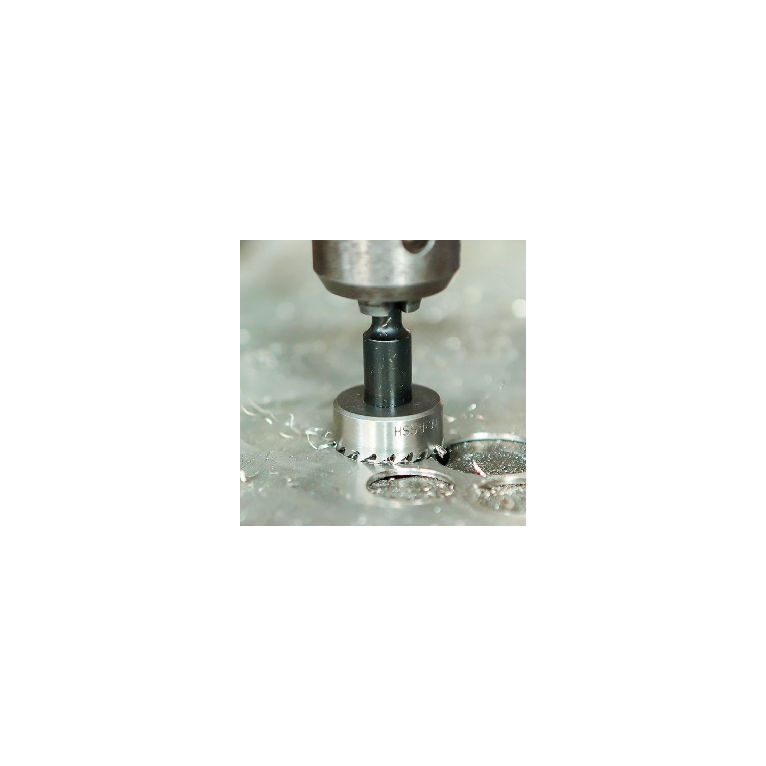 Jeu de 5 forets en acier pour coupe-trous haute vitesse – coupe-trous de précision, polyvalent et durable