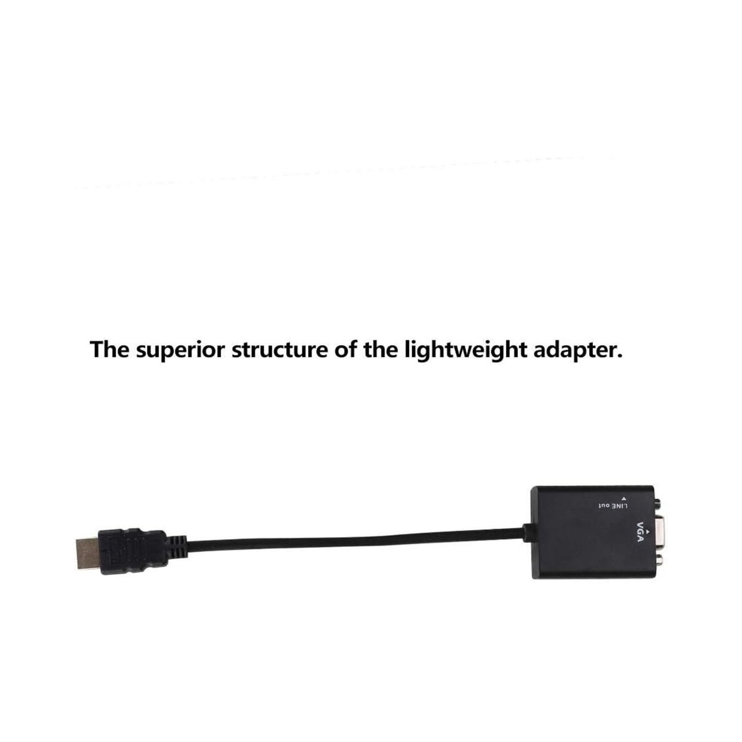 HDMI to VGA Converter Adapter, 1.4 A