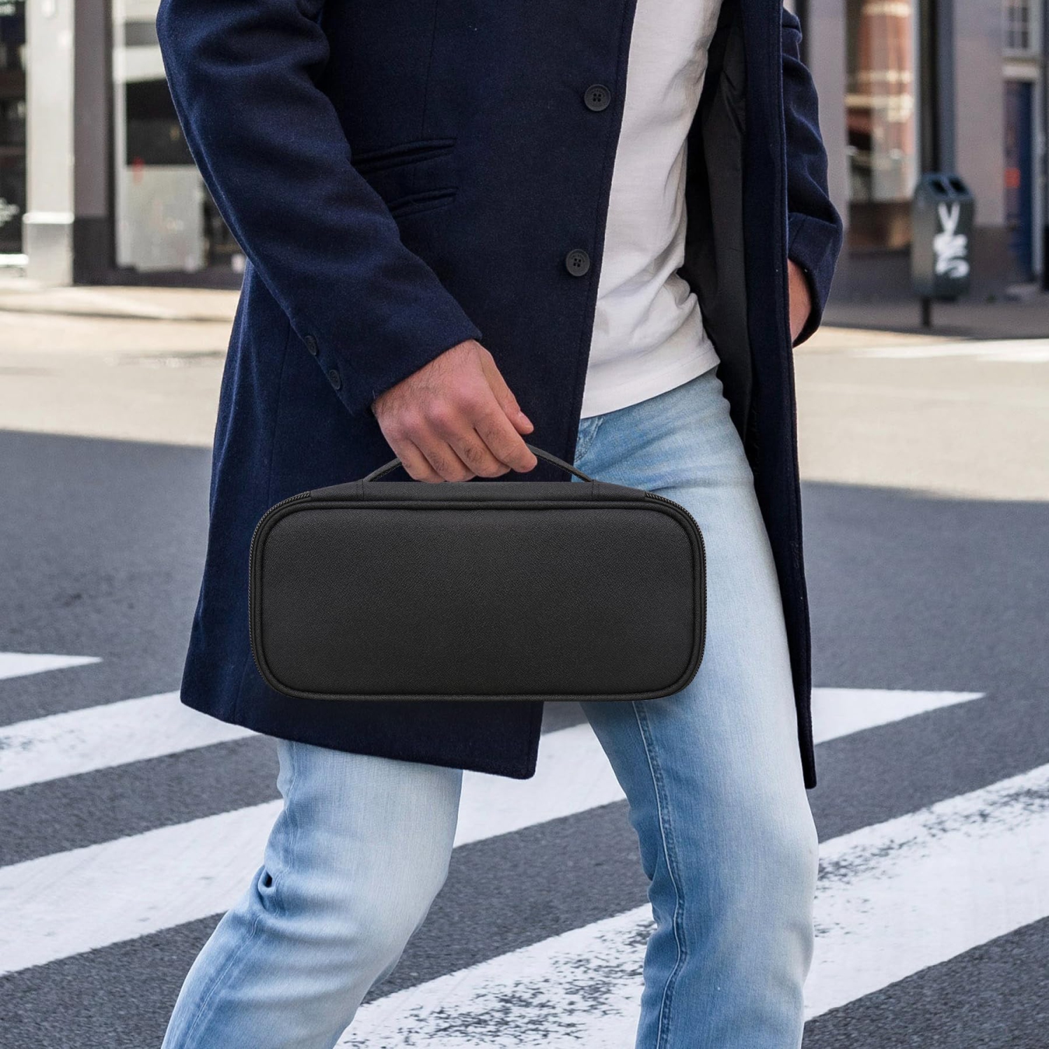 Electronic Organizer Travel Cable Organizer Bag Pouch Tech Electronic Accessories Carry Case Portable Double Layers Charger Case for