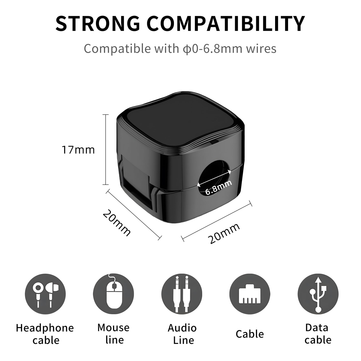 Magnetic Cord Organizer,Magnetic Cable Clips Cable Smooth Adjustable Cord Holder,Under Desk Cable Management,Adhesive Wire HolderOrganizer for Home