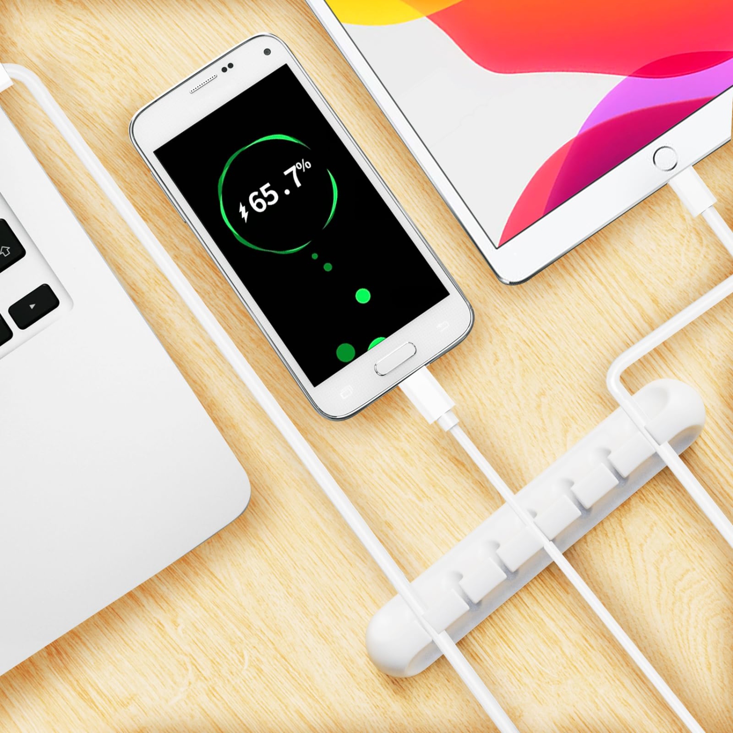 Pince de rangement de câble USB; Support de cordon; Support de cordon auto-adhésif; système d'organisation des câbles