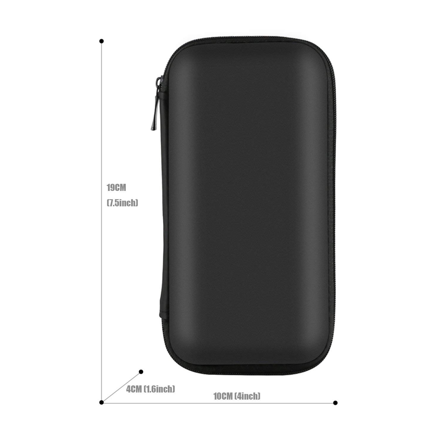 Universal Pouch Travel Power Bank Carrying Case Hard Shockproof Protective EVA Cover Battery Pack USB Cable Organizer Earbuds Sleeve Electronics Bag