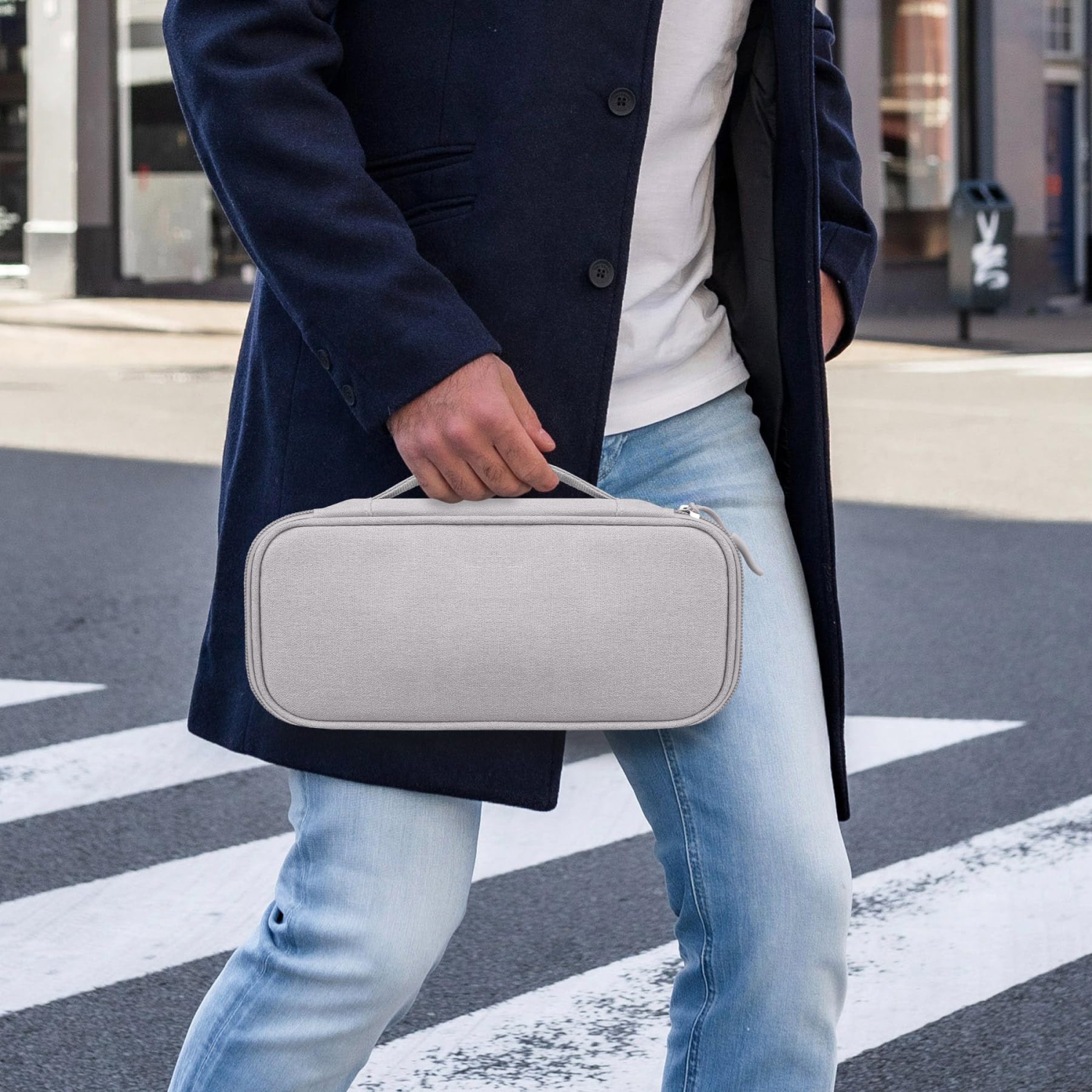 Electronic Organizer Travel Cable Organizer Bag Pouch Tech Electronic Accessories Carry Case Portable Double Layers Charger Case for