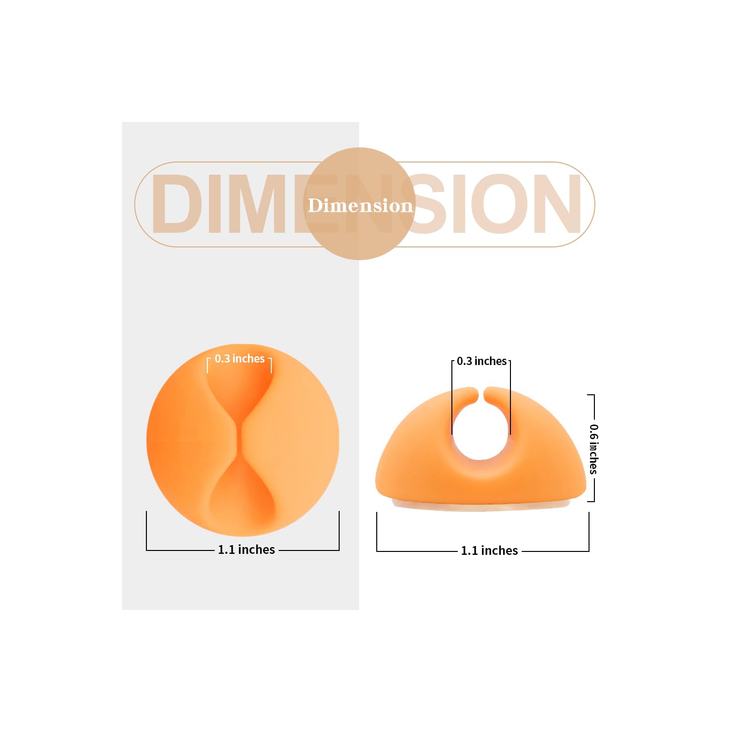 Pince de câble, support de câble de chargeur adhésif en acrylique, organisateur de câbles pour bureau, mur, voiture, table de chevet et gestion de