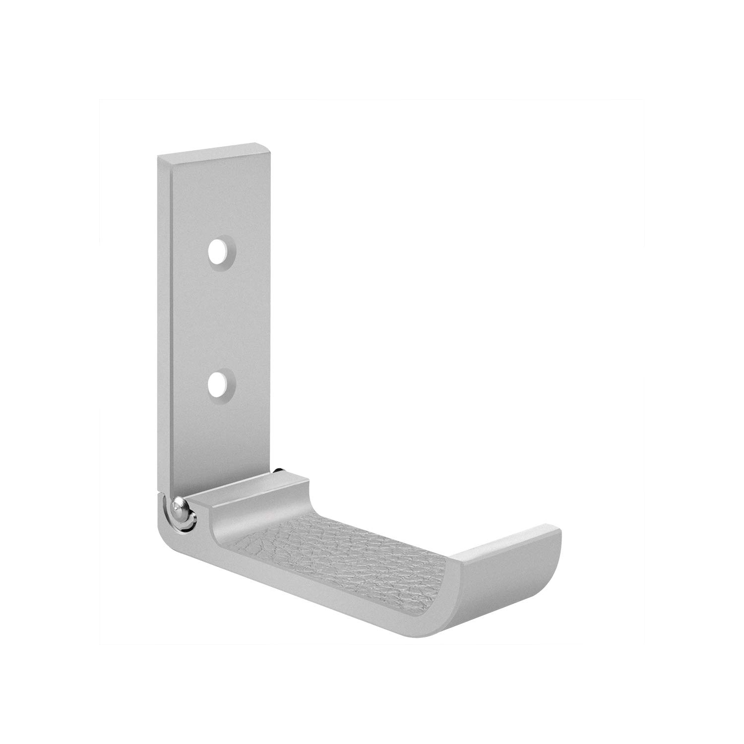 Foldable Wall Mount Headphones Holder,Headset Wall Hanger,Aluminum Wall Mount Hook,Hold Up to 1KG with 3M Adhesive Tape,20KG with Screws,Stand Come