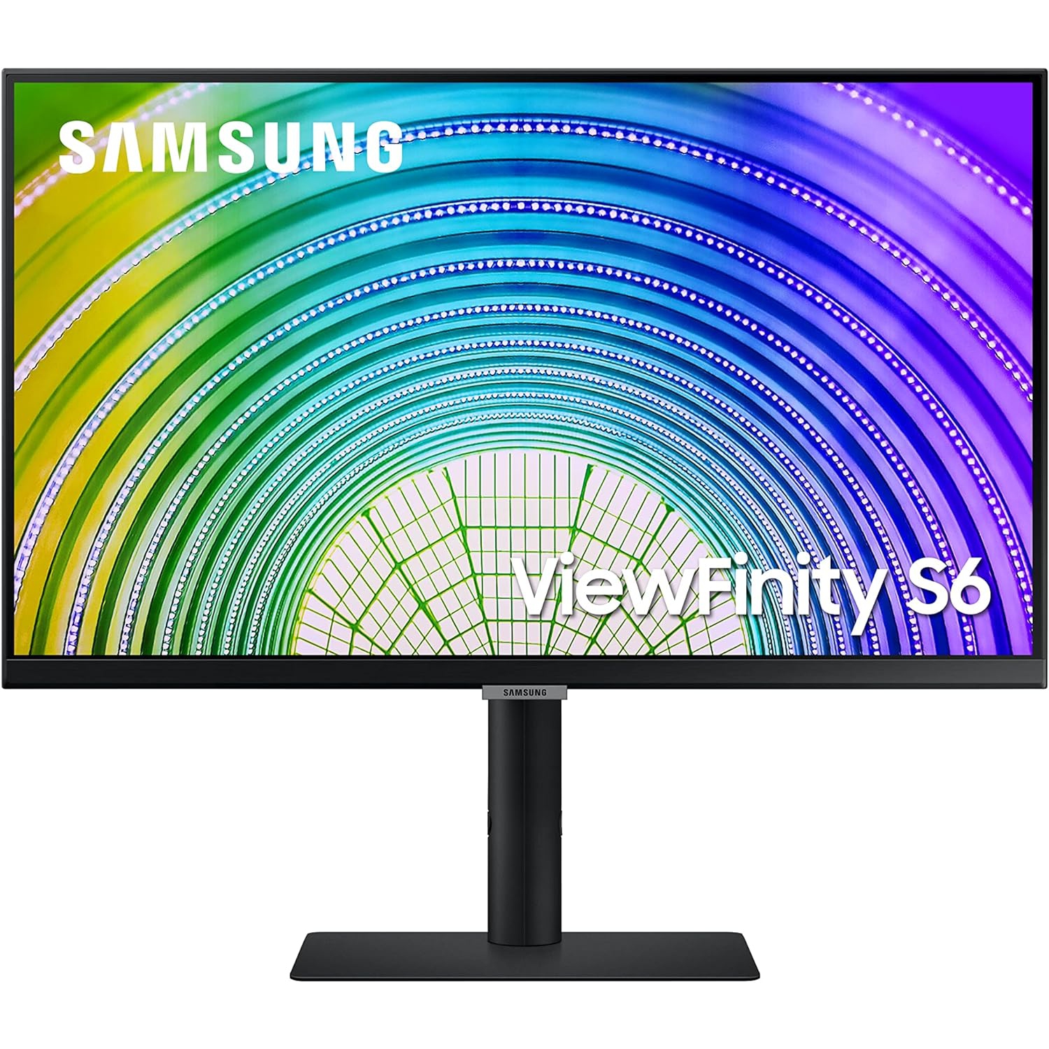 Open Box - Samsung 24" QHD 75Hz IPS Ultra-thin Professional Monitor with Height Adjustment - Black