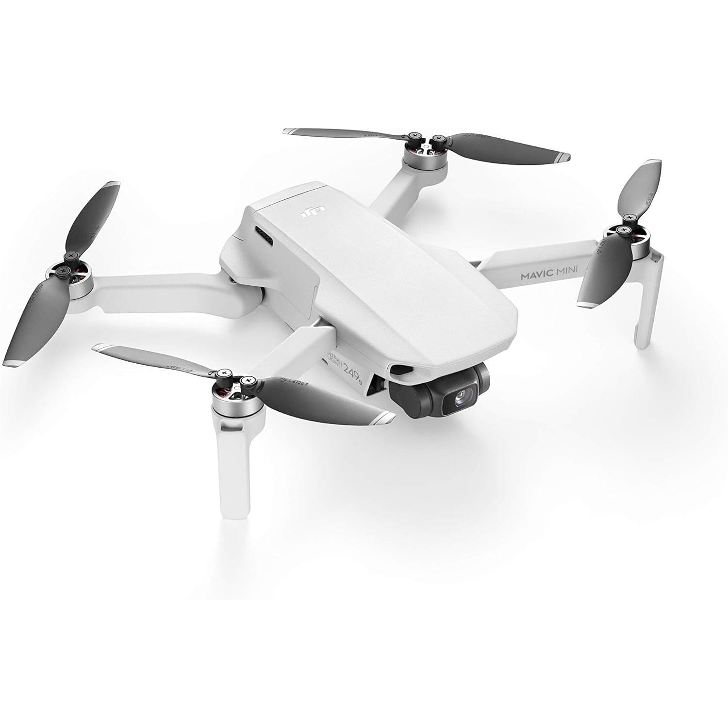 Refurbished - DJI White Mavic Mini Fly More Combo with 3 Batteries, 2.7K Camera