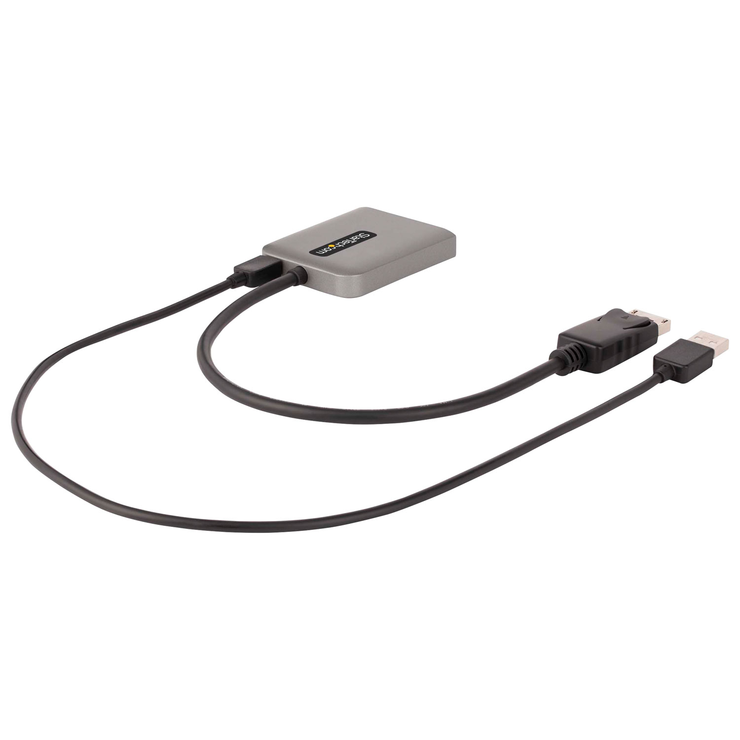 StarTech DisplayPort to Dual-Monitor DisplayPort 1.4 Splitter - Space Grey