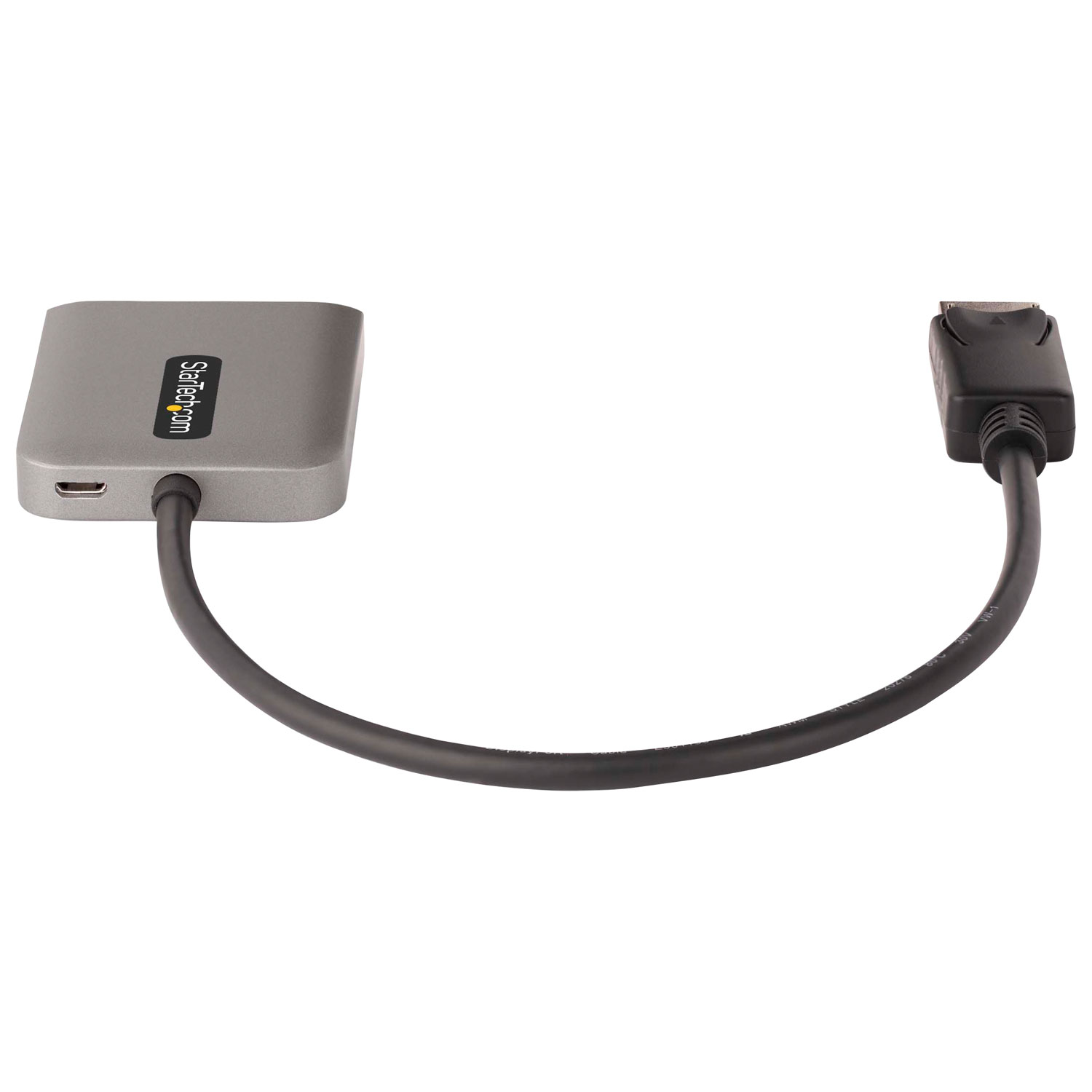 StarTech DisplayPort to Dual-Monitor DisplayPort 1.4 Splitter - Space Grey