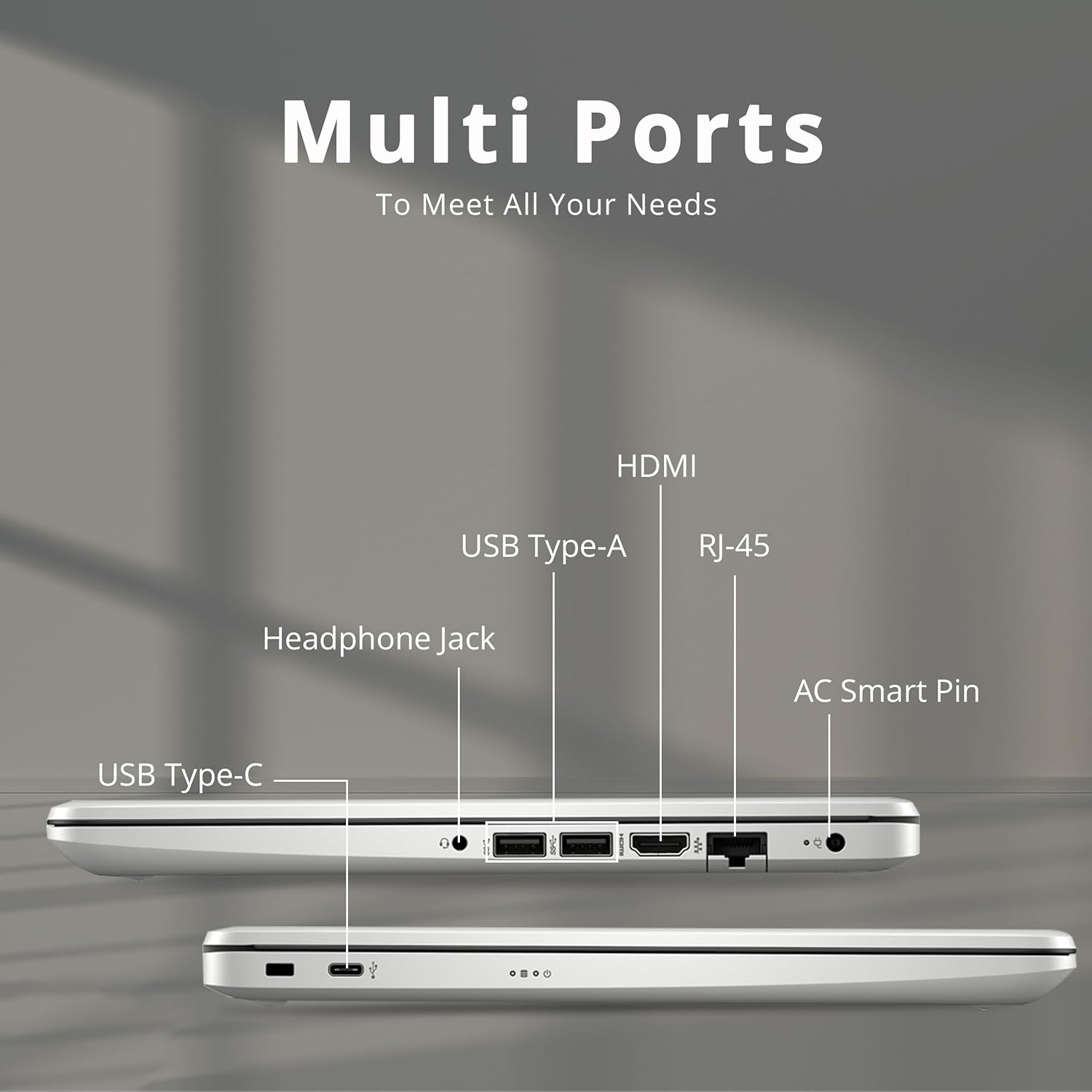 HP Premium Stream 14" HD BrightView Laptop, Intel Celeron N4120, 64GB eMMC, 4GB RAM, Intel UHD Graphics, HD Webcam, 1 Year Office 365, Win 11s,
