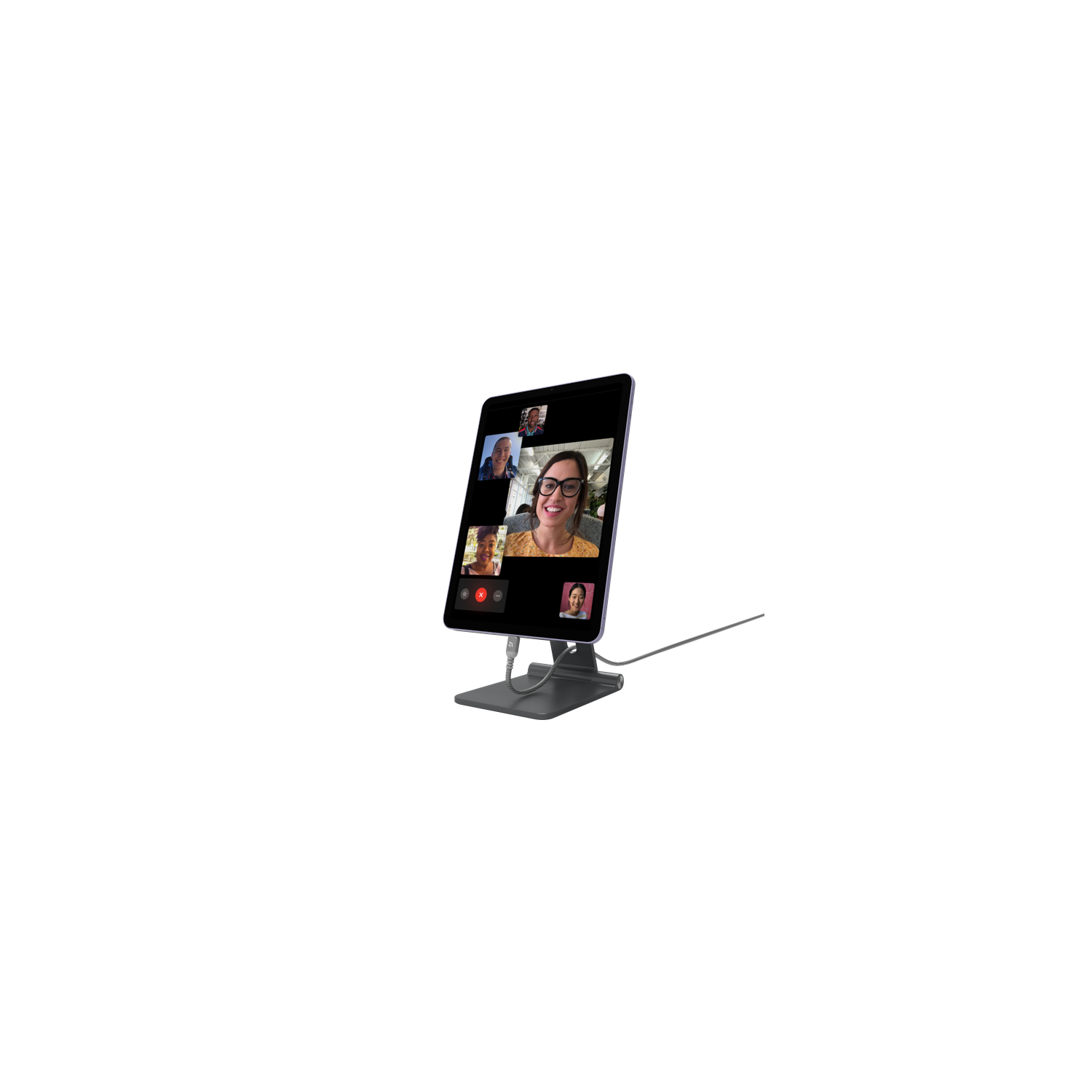 ADAM Elements Mag M 11" Foldable Aluminum Magnetic Stand for 11" iPad Pro and Air 360 Rotating 180 Tilt