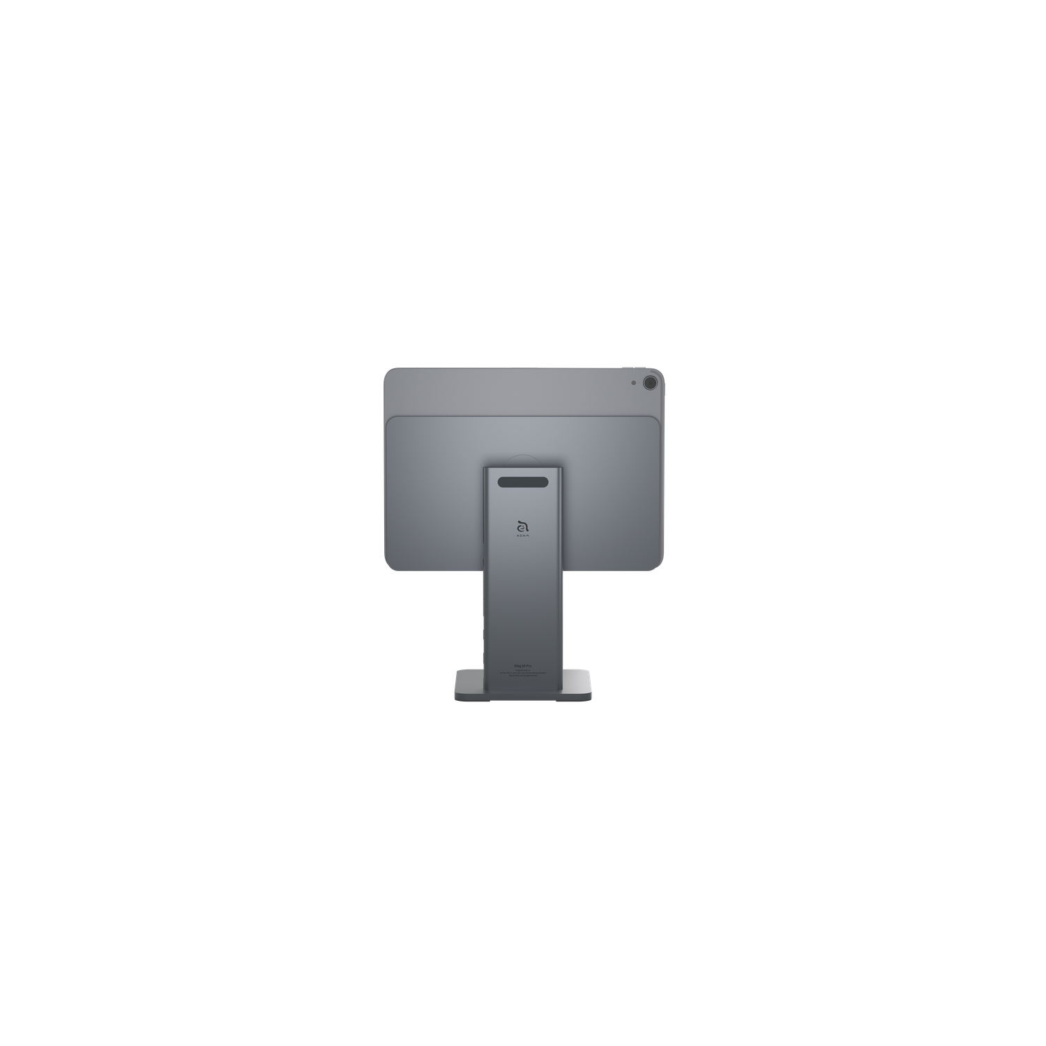ADAM Elements Mag M Pro 11" 8 in 1 Aluminum HUB Stand for iPad Pro and Air 360 Rotating 180 Tilt USB-A 3.1 x2 USB-C PD@60W x1 HDMI 4K@60Hz microSD/SD