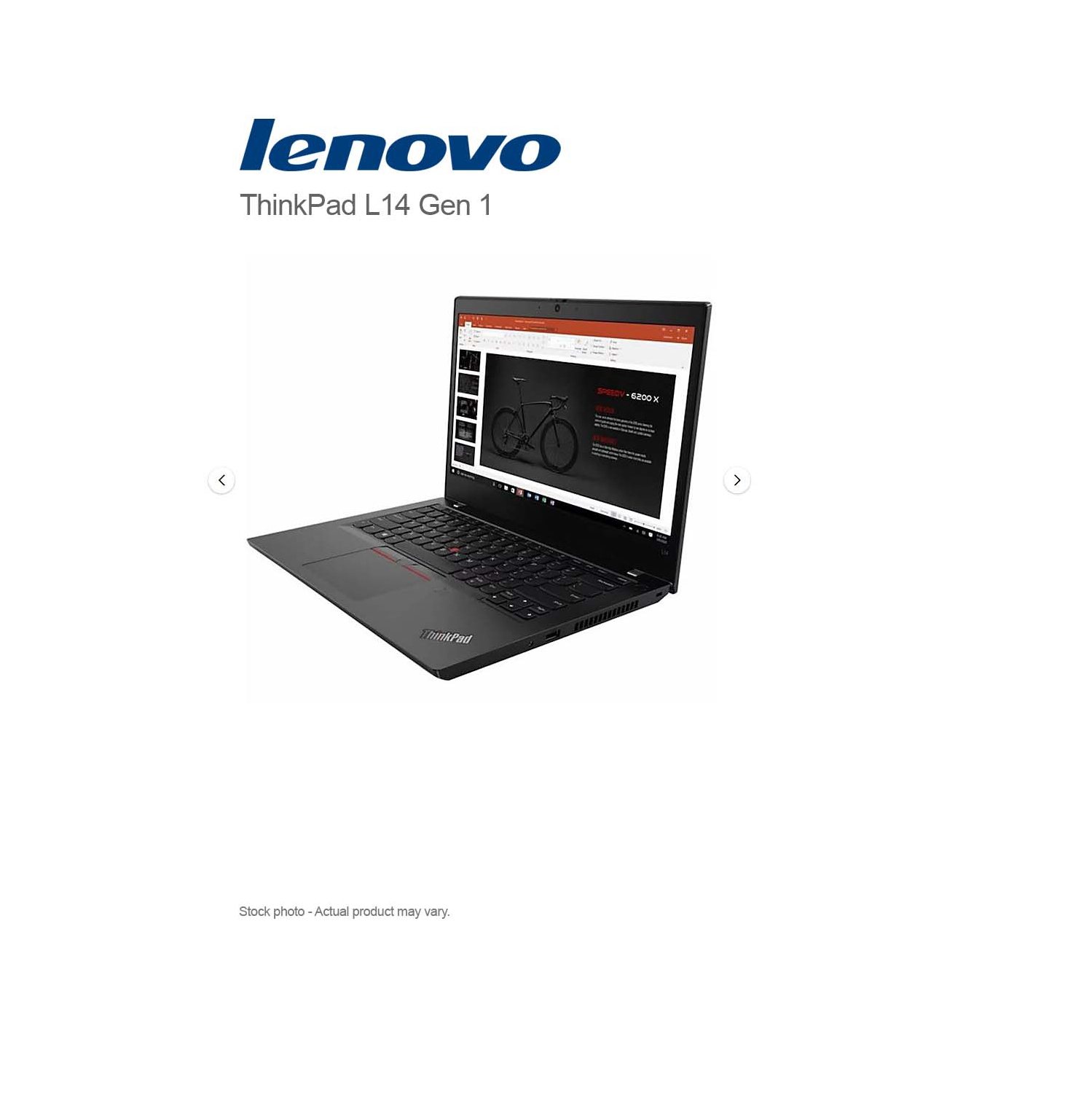 Remis à neuf - Lenovo ThinkPad L14 génération 1 Core i5-10210U, 16&nbsp;Go, 256&nbsp;Go SSD, 14 po, Win 11 PRO