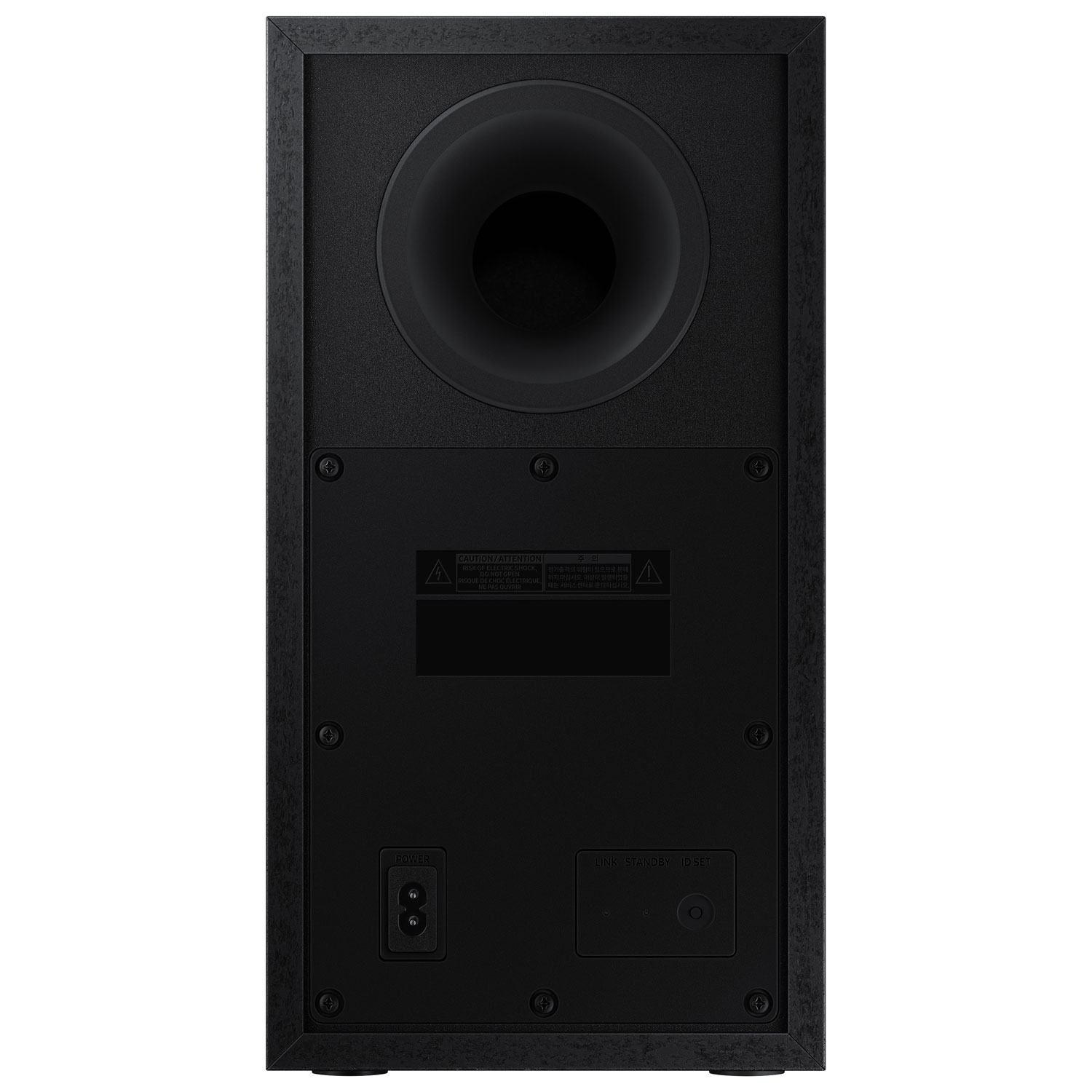 Barre de son 2.1 canaux HW-C445/ZC de Samsung avec haut-parleur d'extrêmes graves sans fil