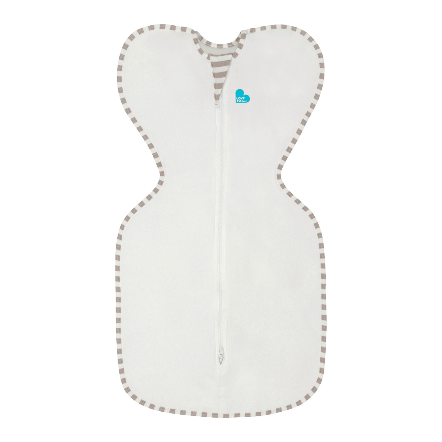 Couverture à emmailloter biologique 1,0 tog Swaddle UP DE Love To Dream - Crème