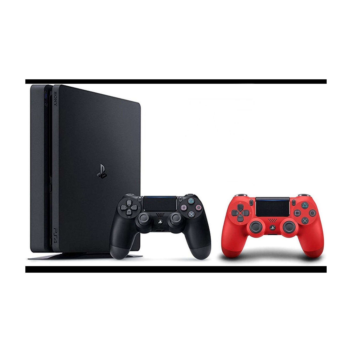 Refurbished - PlayStation 4 1TB Console with Two Controllers