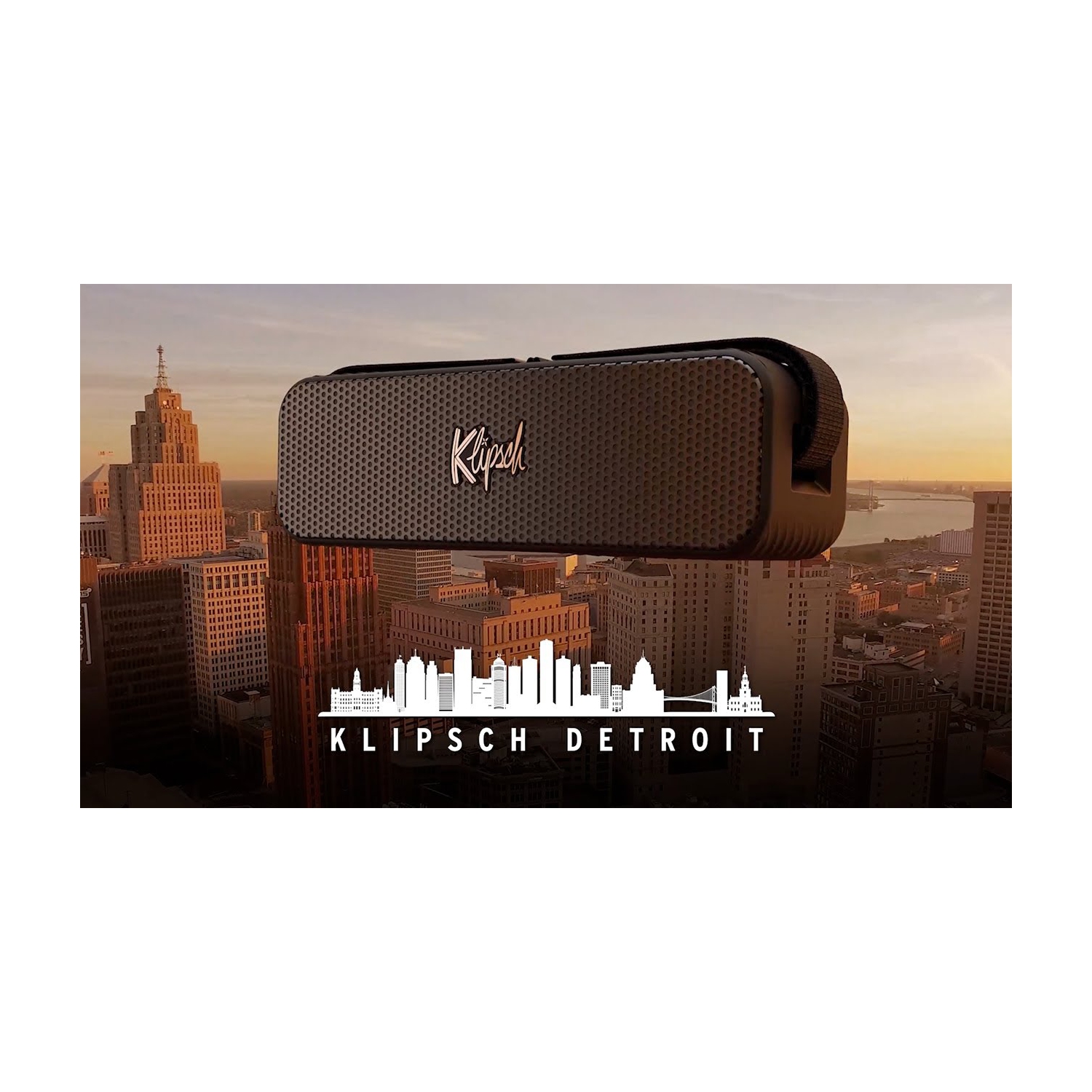 KLIPSCH DETROIT PORTABLE BLUETOOTH® SPEAKER