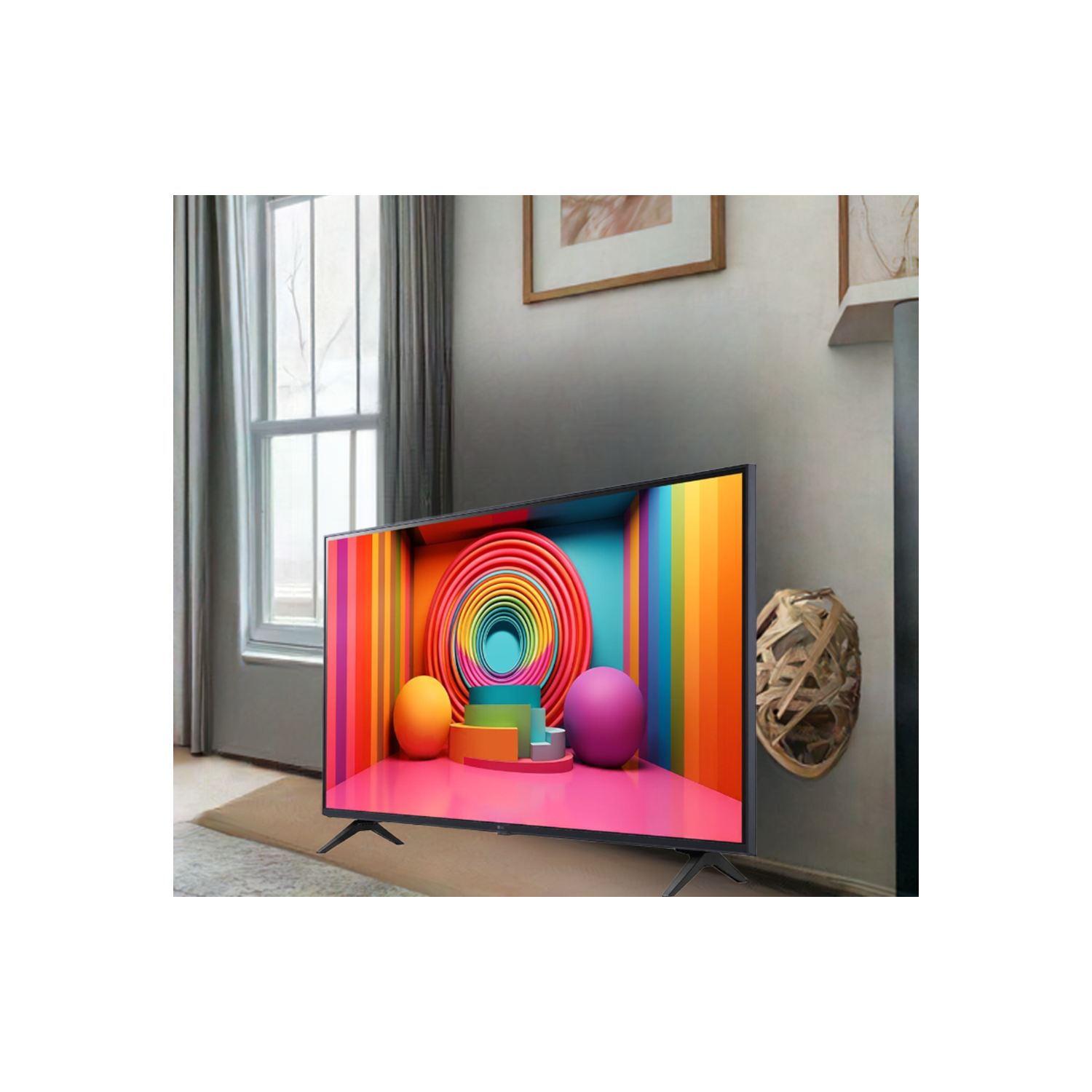 Refurbished (Good) - LG 43UT7590PUA 43" 4K UHD HDR LED webOS AI ThinQ Smart TV - 2024