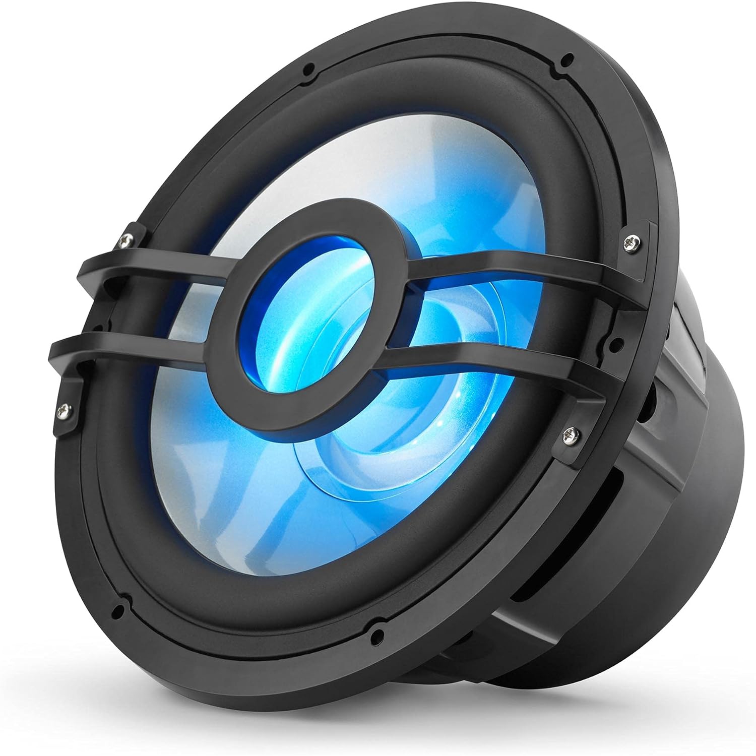 Clarion CMSP-101RGB-4 10" 250W RMS Infinite Baffle Marine Subwoofer with RGB Lighting - 4 Ohm