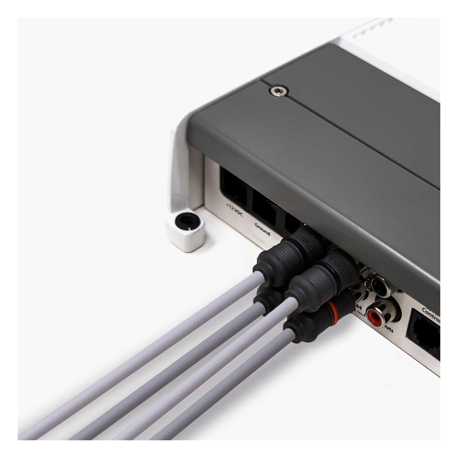 Clarion CMC-GRYAIC2-3 2 canaux à paire torsadée Interconnexion audio marine avec connecteurs moulés 3&nbsp;pi