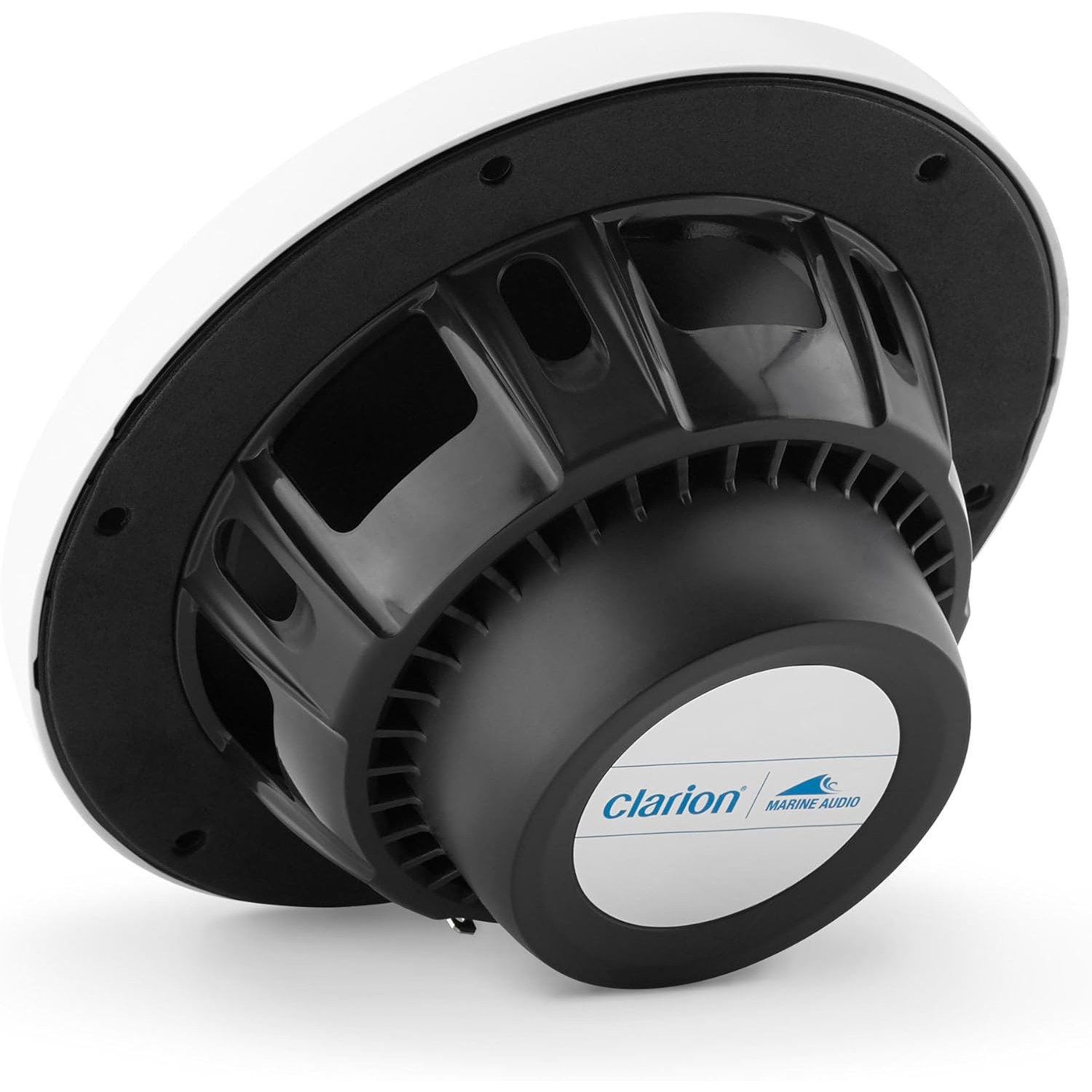 Clarion CMS-651-SWB 6.5" 30W RMS Marine Coaxial Speakers with Sport Grills