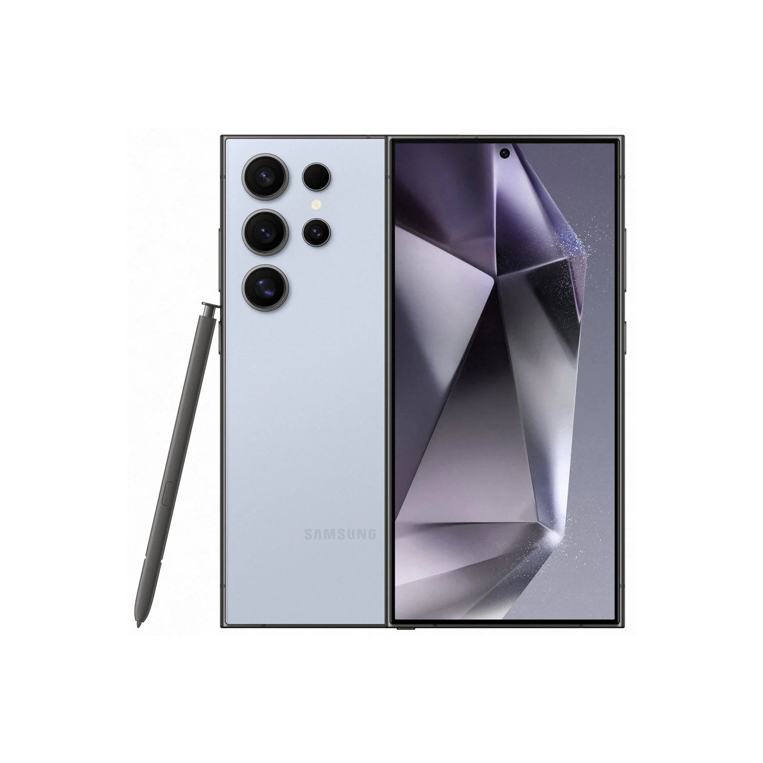 Refurbished - Samsung Galaxy S24 Ultra 512GB - Titanium Blue - Unlocked