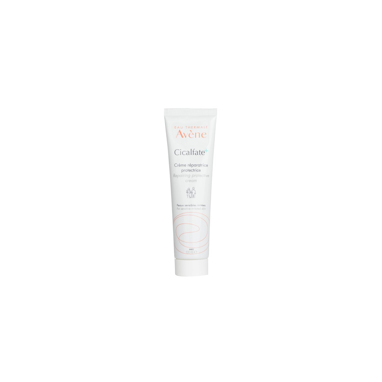 Cicalfate+ Repairing Protective Cream - For Sensitive Irritated Skin - 100ml/3.3oz