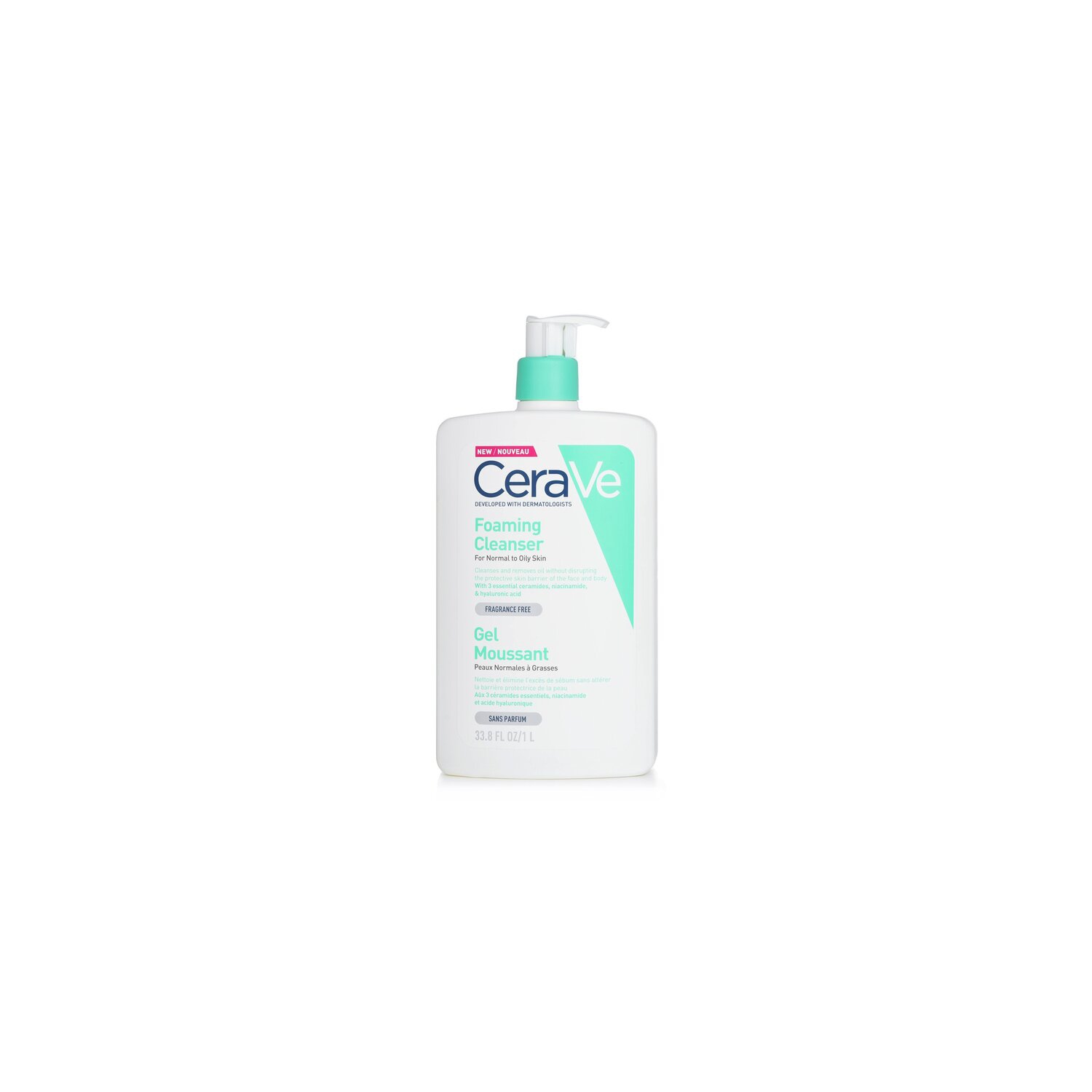 Foaming Cleanser For Normal to Oily Skin 1000ml/33.8oz