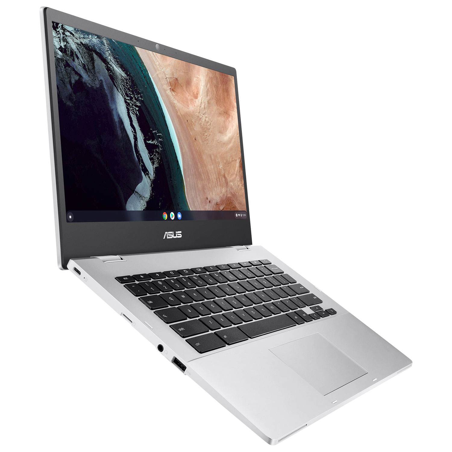 ASUS CX 1400 14" Chromebook - Transparent Silver