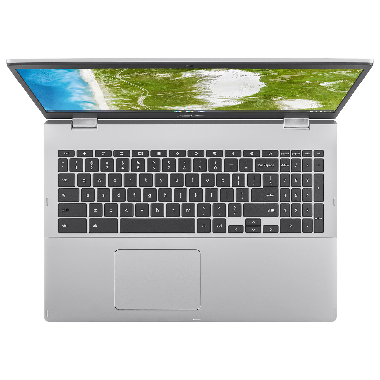ASUS CX 1500 15.6" Chromebook - Transparent Silver