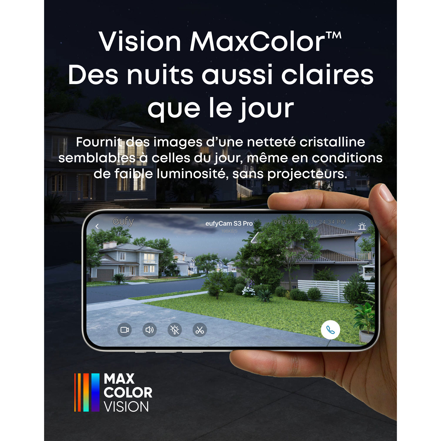 eufy eufyCam S3 Pro Wire-Free 4K Ultra HD Outdoor Security Camera with Solar Panel - 2 Pack